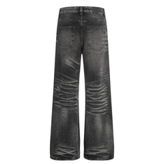 Omirad Washed Athletic Blend Denim Pants