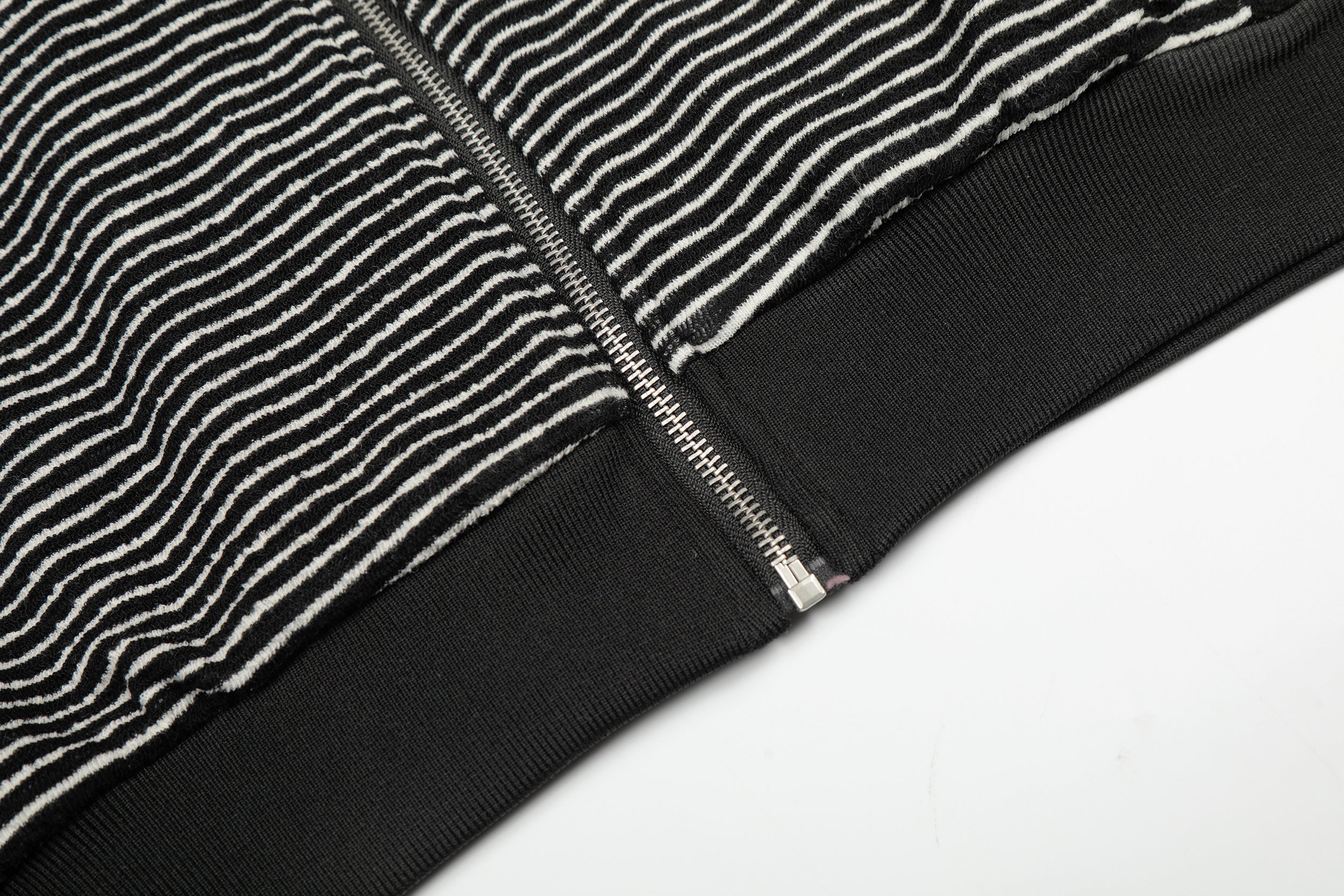 Omirad Striped Zip Hoodie