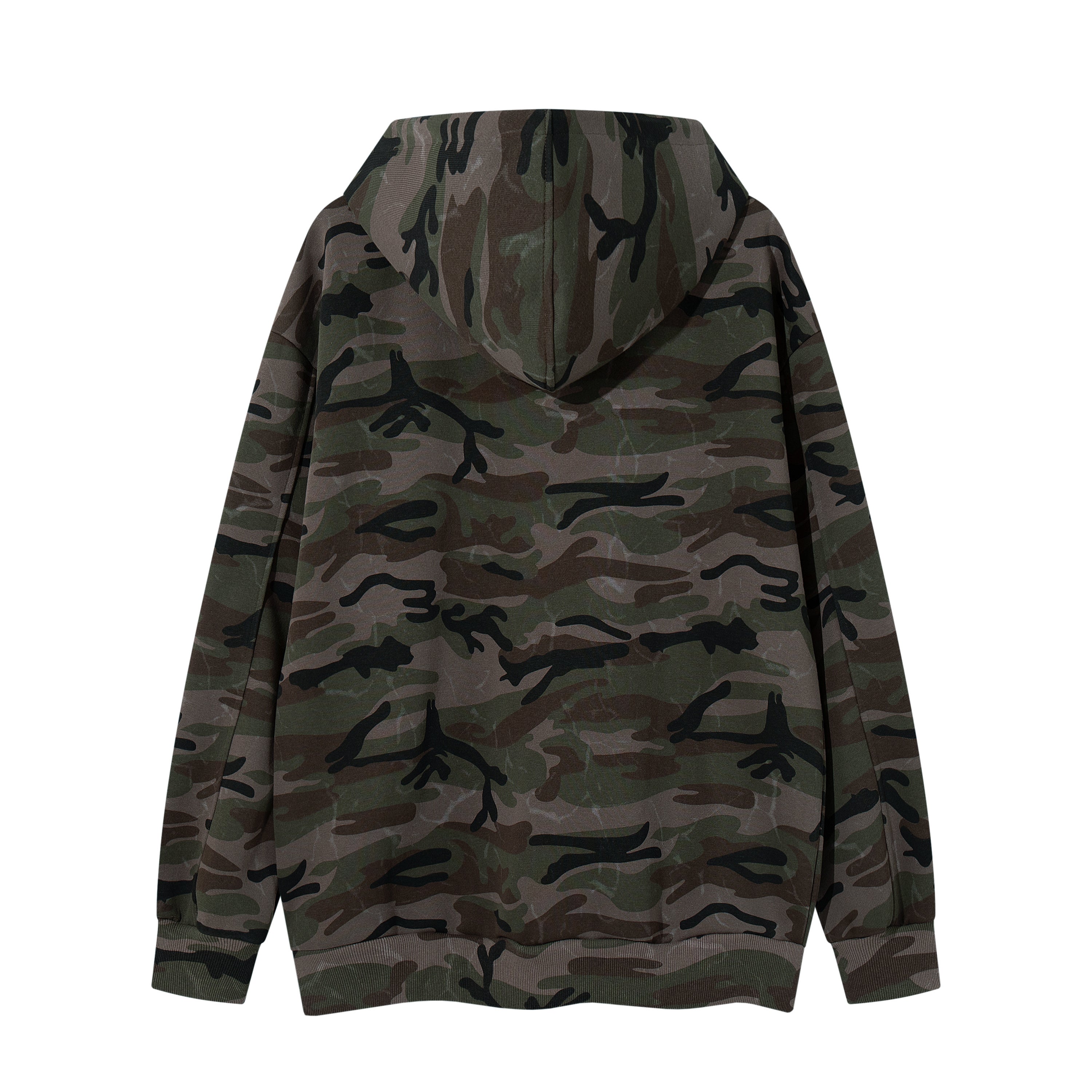 Omirad Camo Zip-Up Hoodie