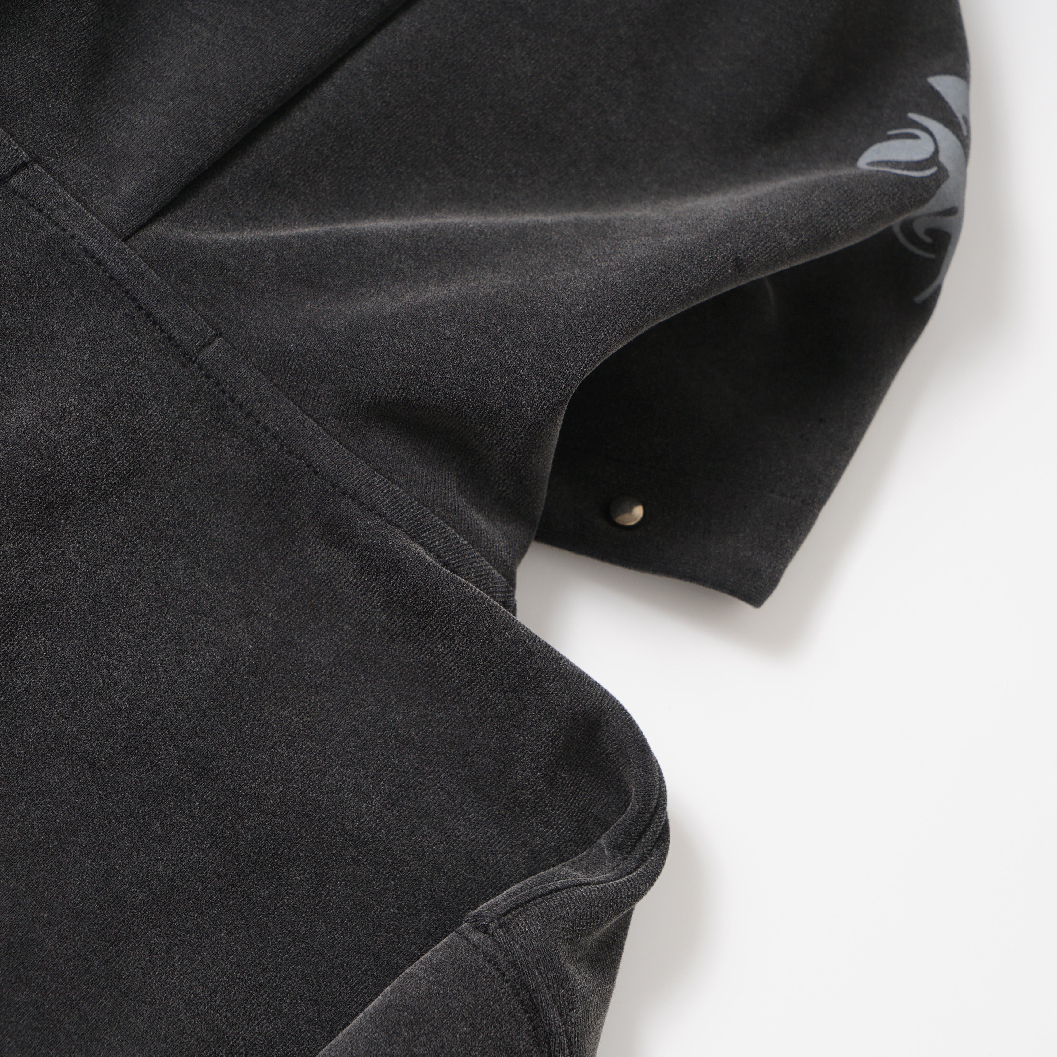 Omirad Punk Washed Zip Hoodie