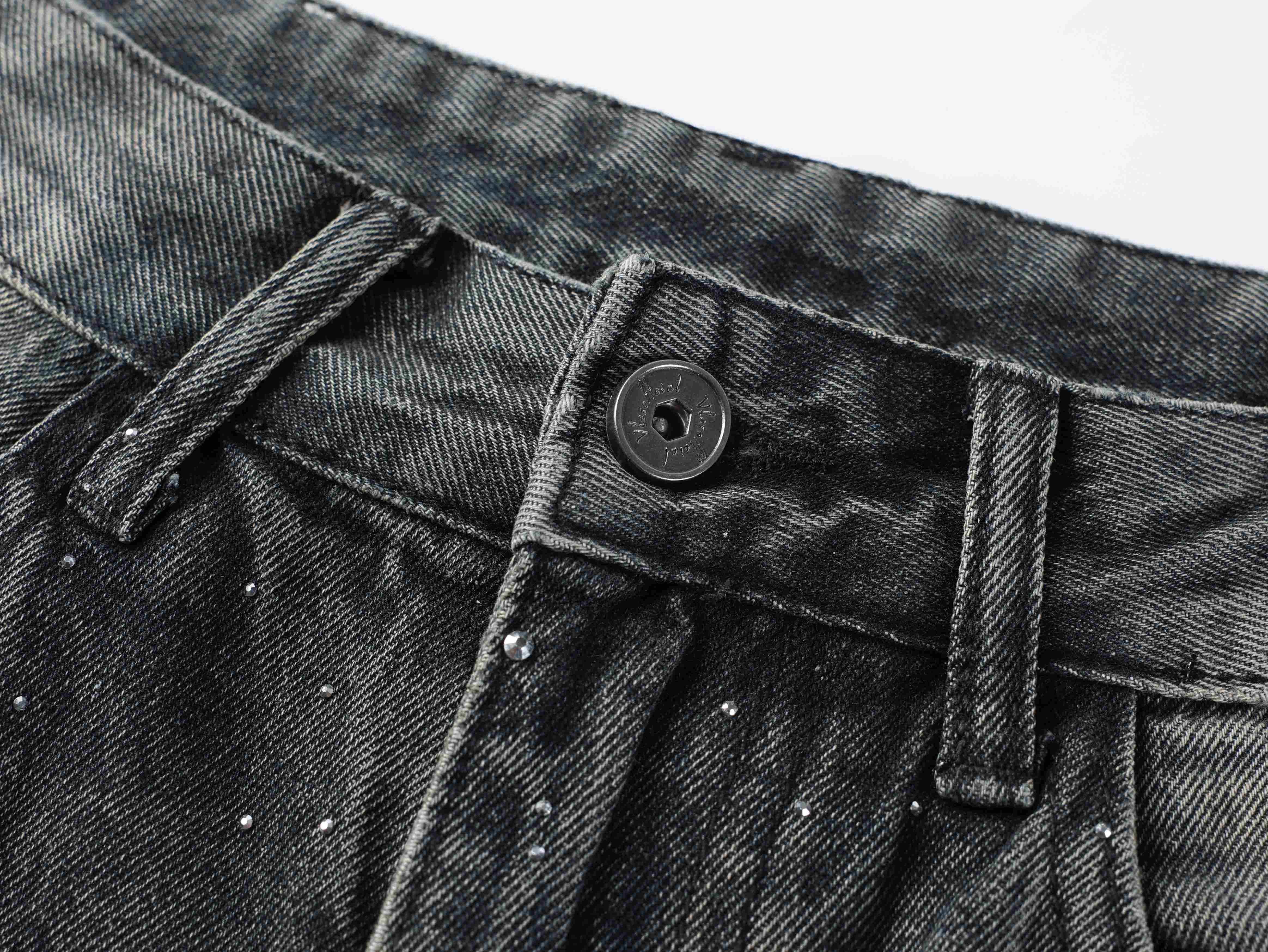 Omirad Starfade Wide-Leg Denim Pants