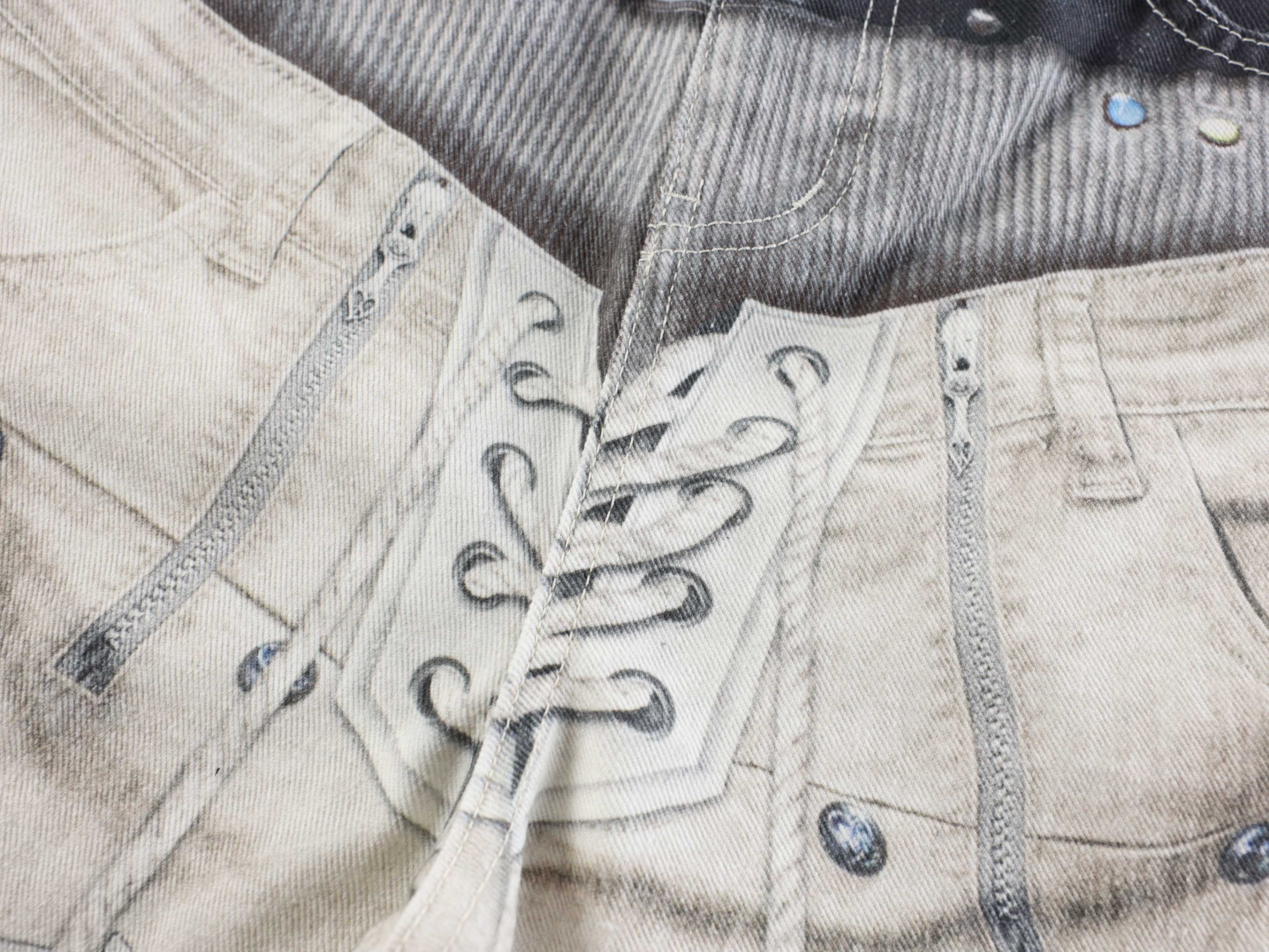 Omirad “Layered Belt Utility Balloon Jeans”