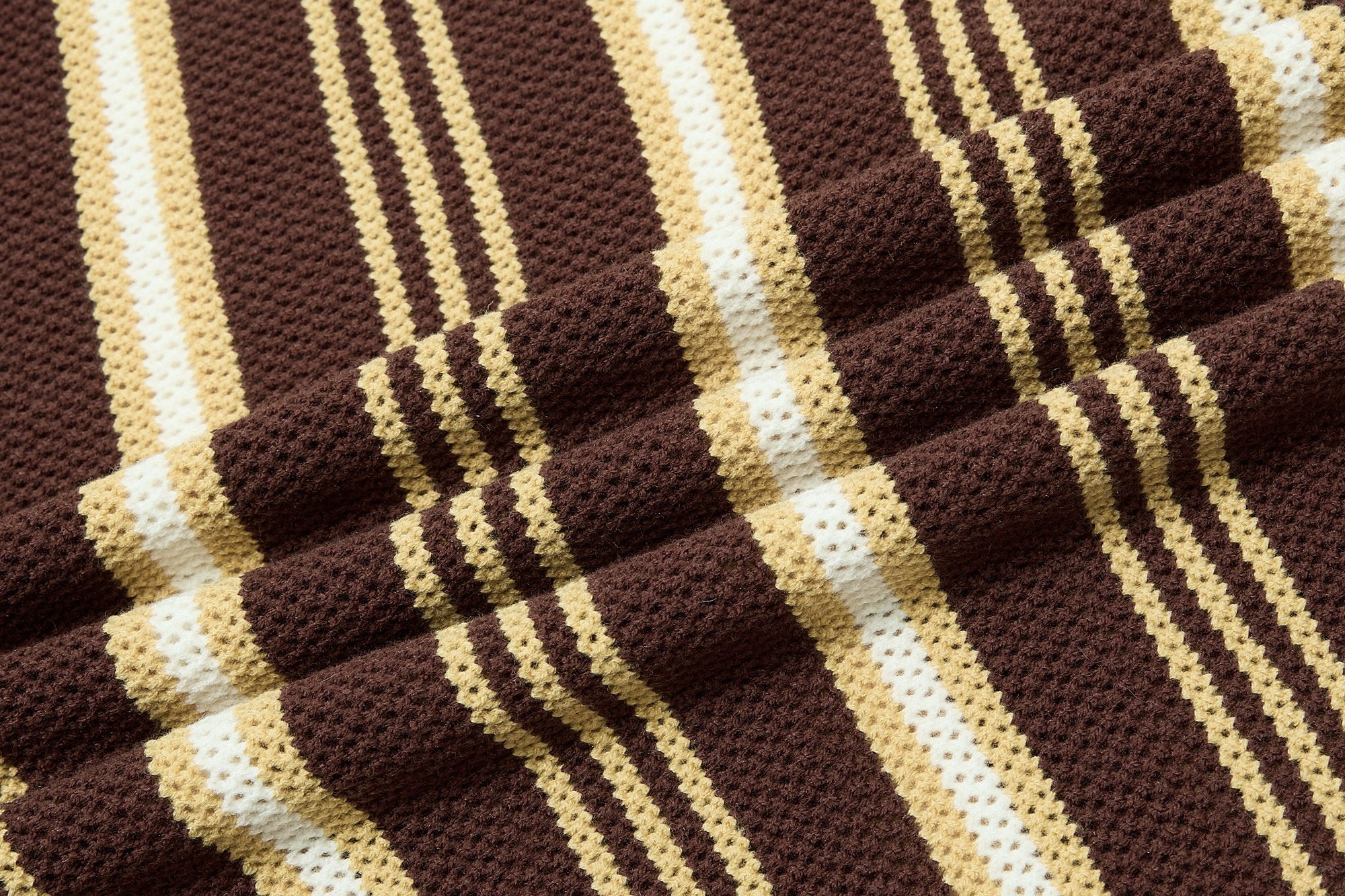 Omirad “Retro Stripe Knit Polo”
