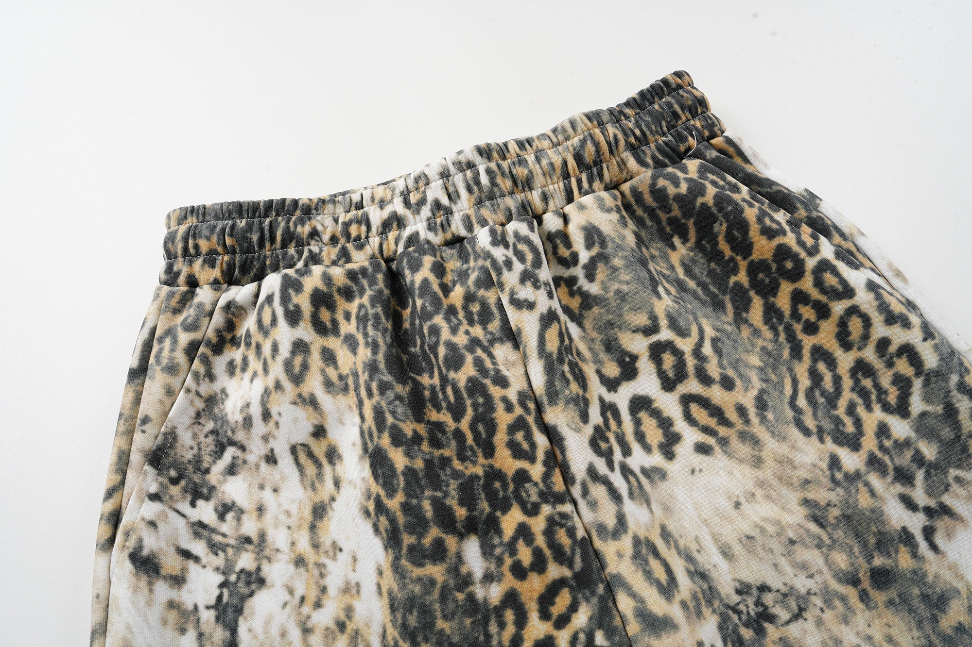 Omirad Leopard Print Wide-Leg Pants