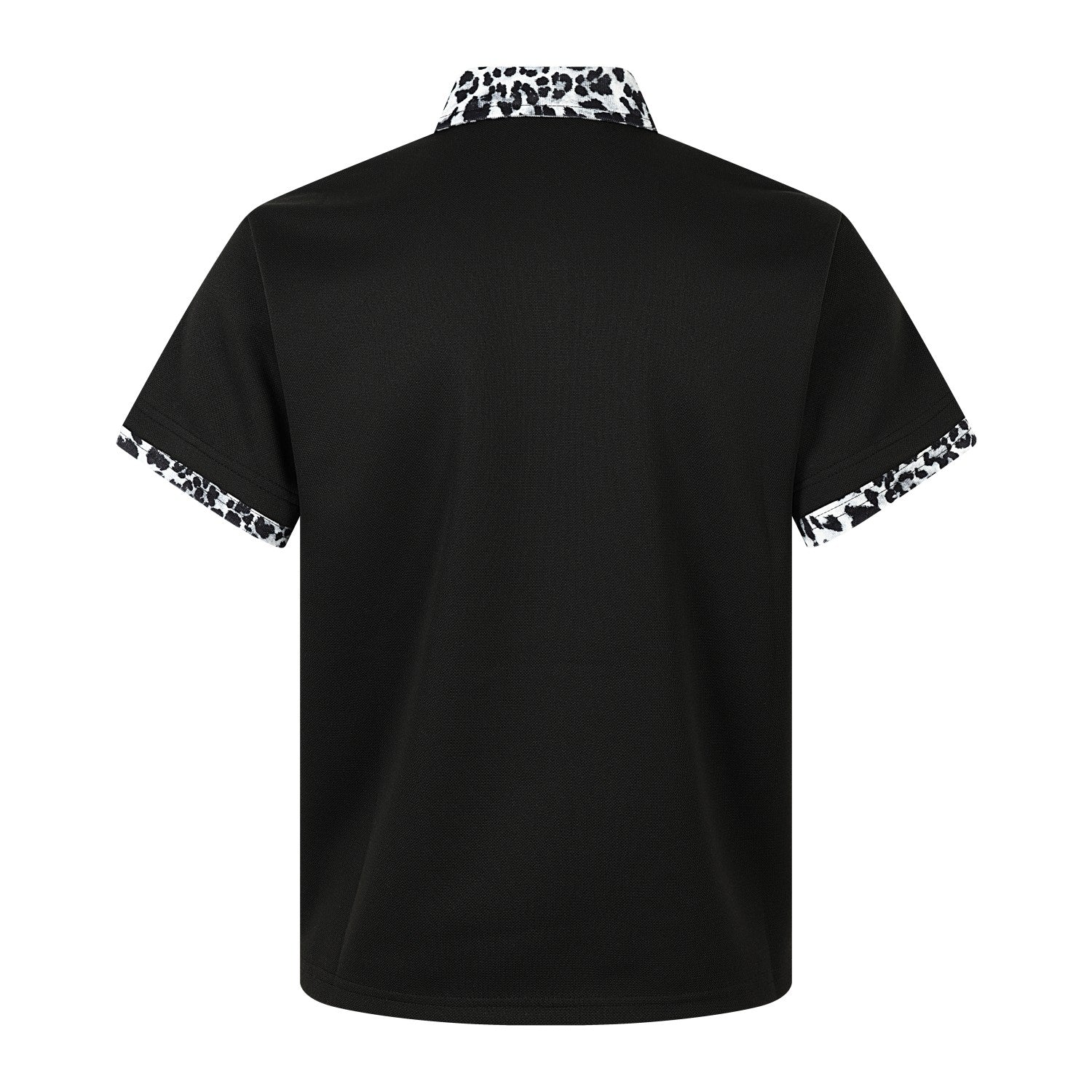 Omirad “Leopard Cross Graphic Polo”