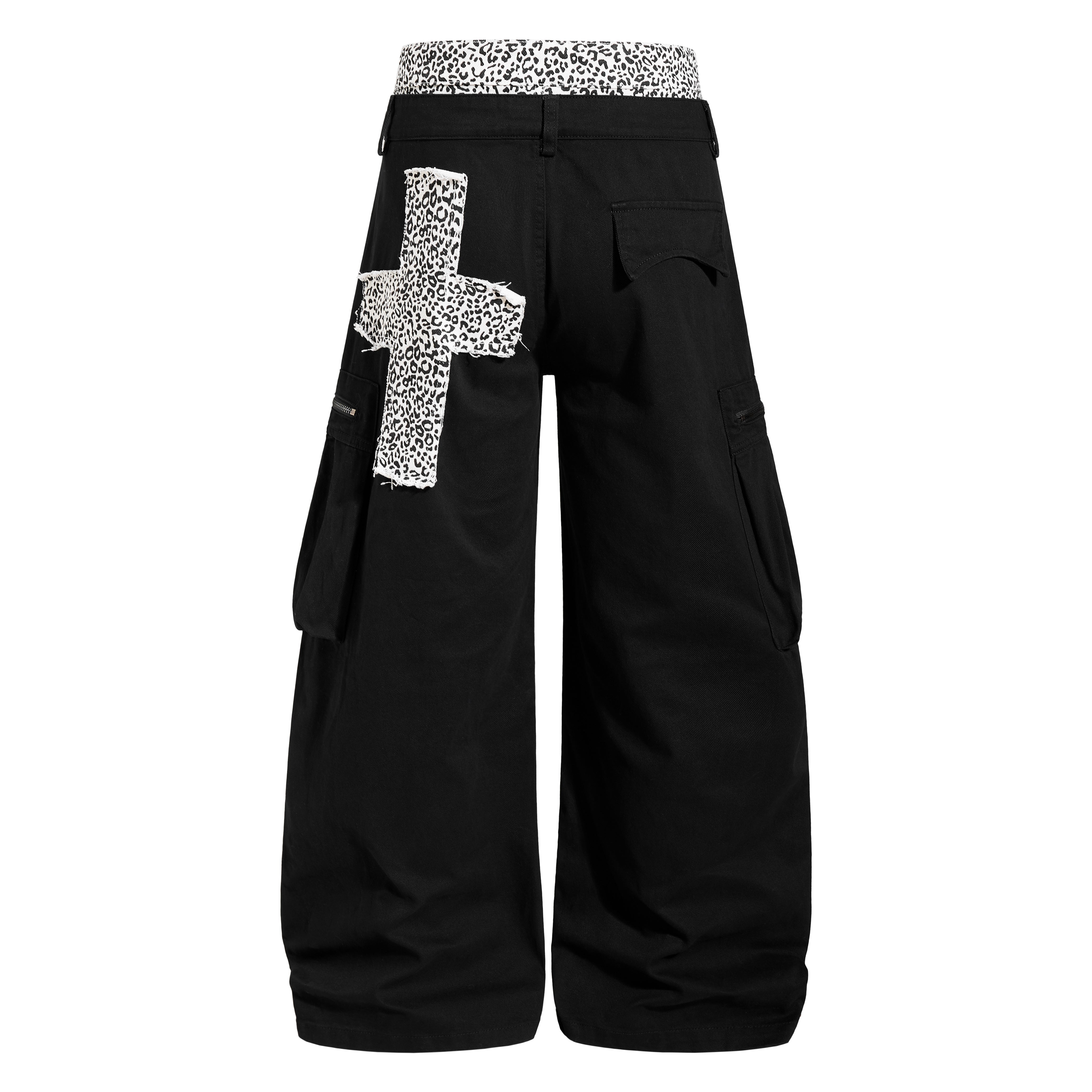 Omirad Leopard Cross Utility Pants