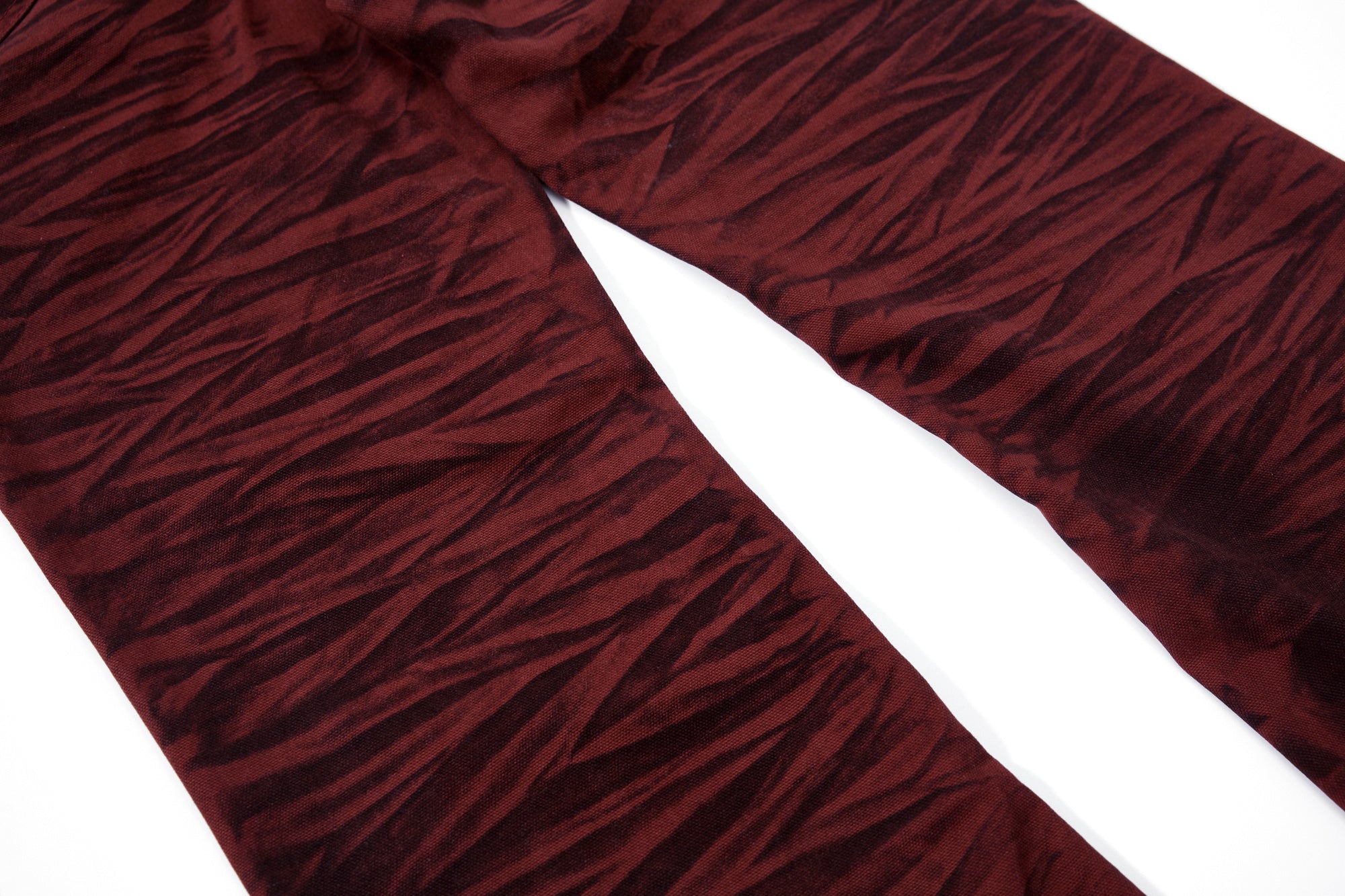 Omirad Tiger-Pattern Flared Pants