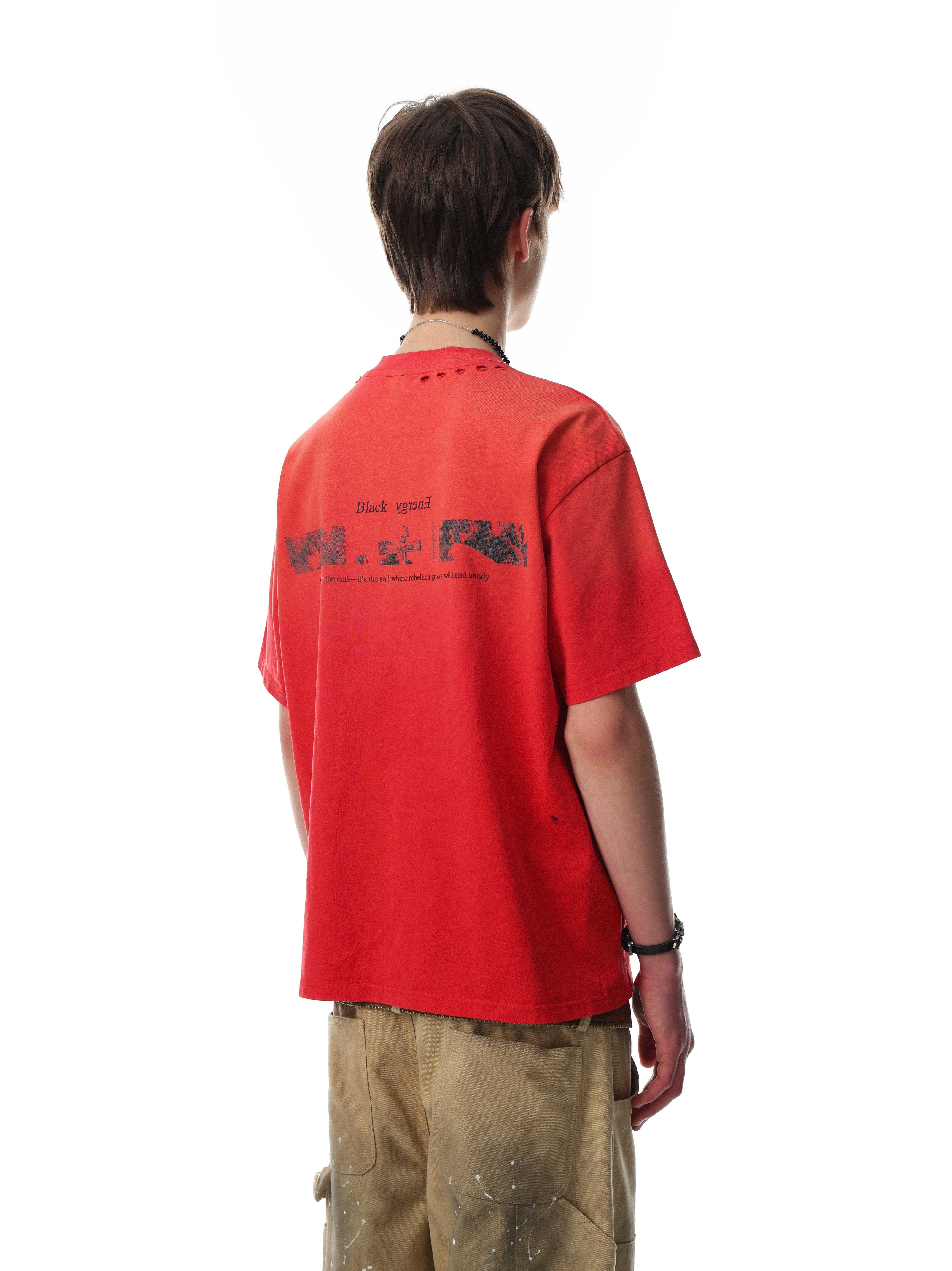 Omirad “Vintage Distressed Graphic Tee”