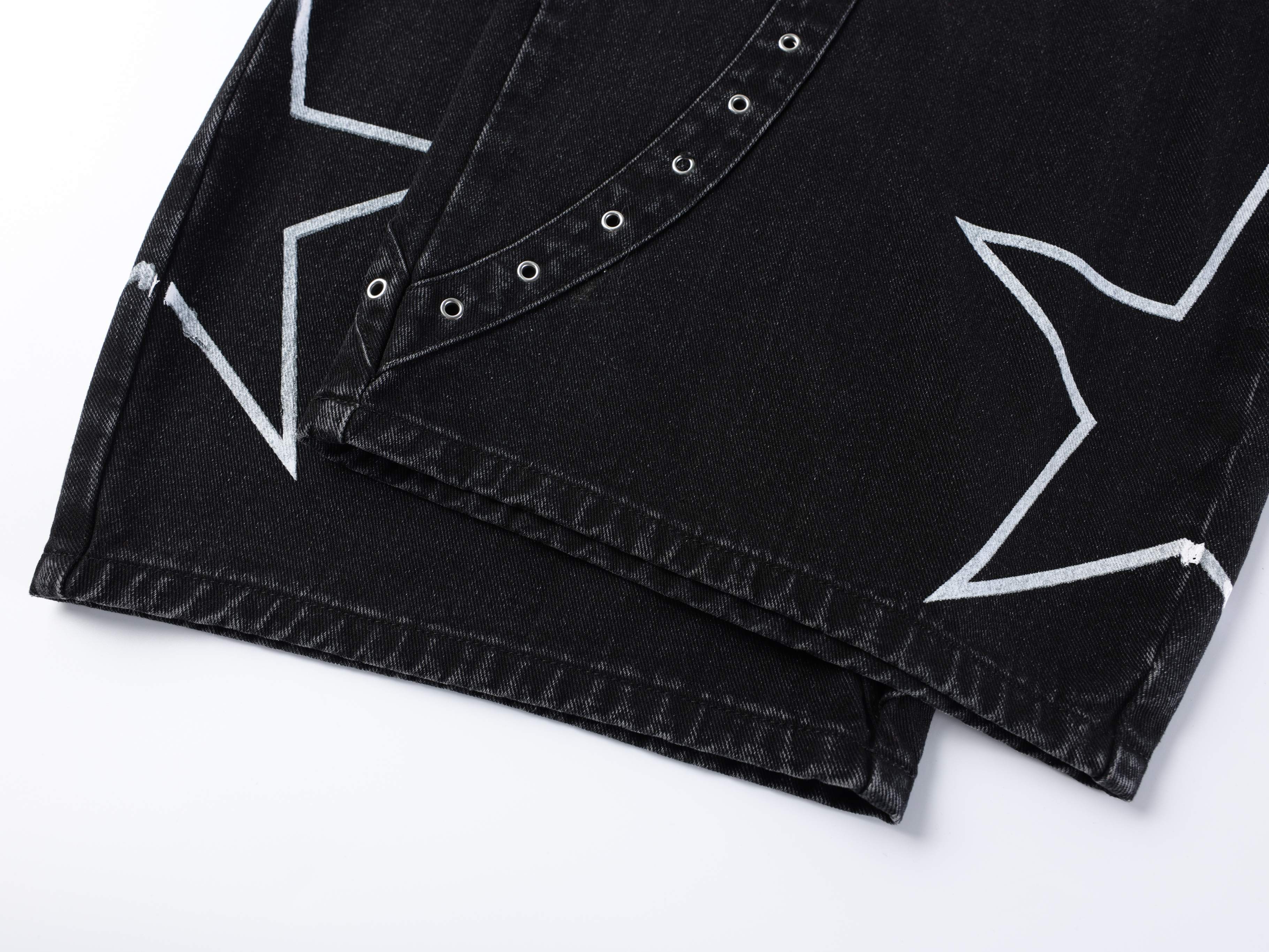 Omirad Star Fade Baggy Jeans