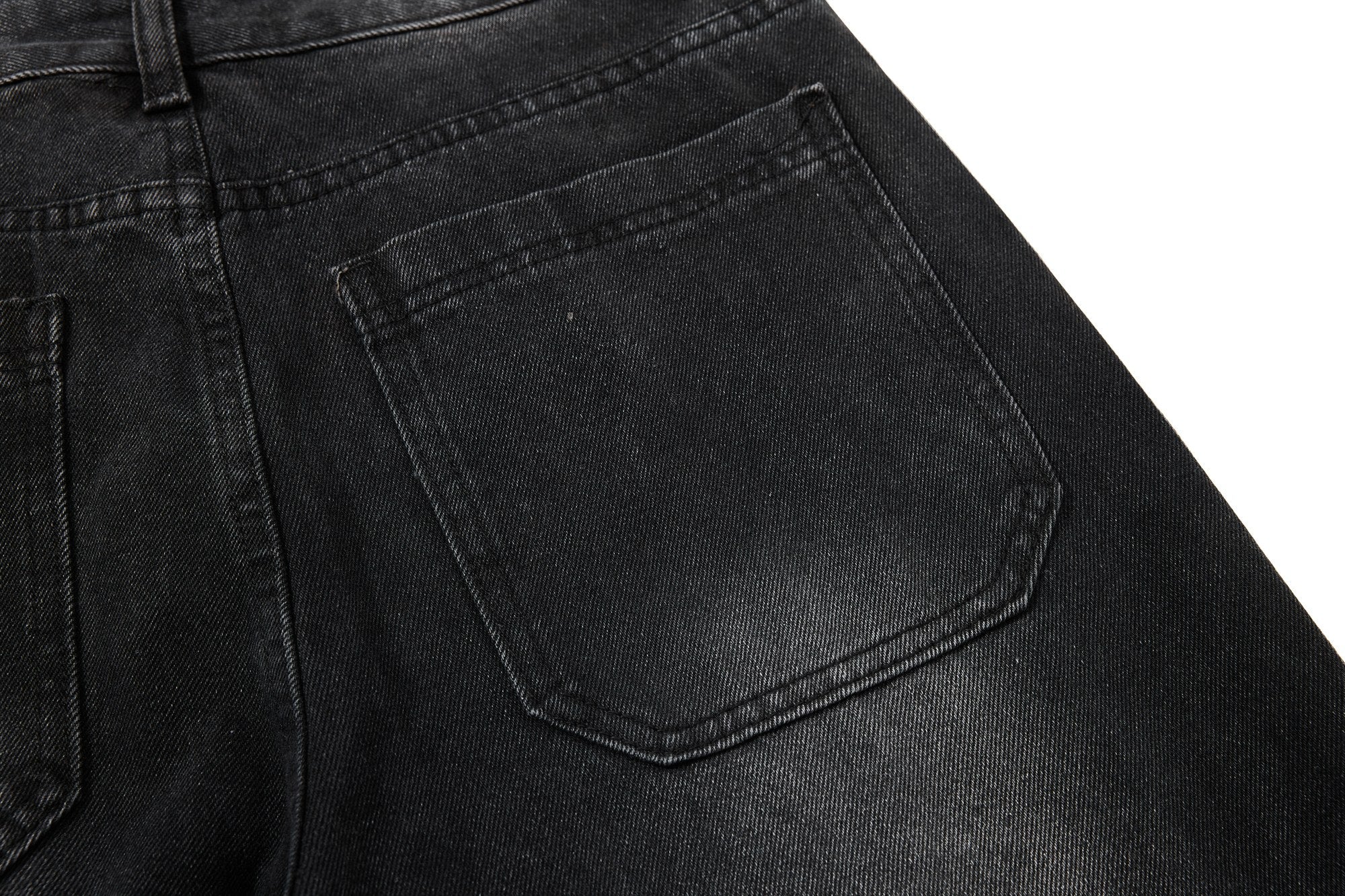 Omirad Studded Wide-Leg Denim Jeans