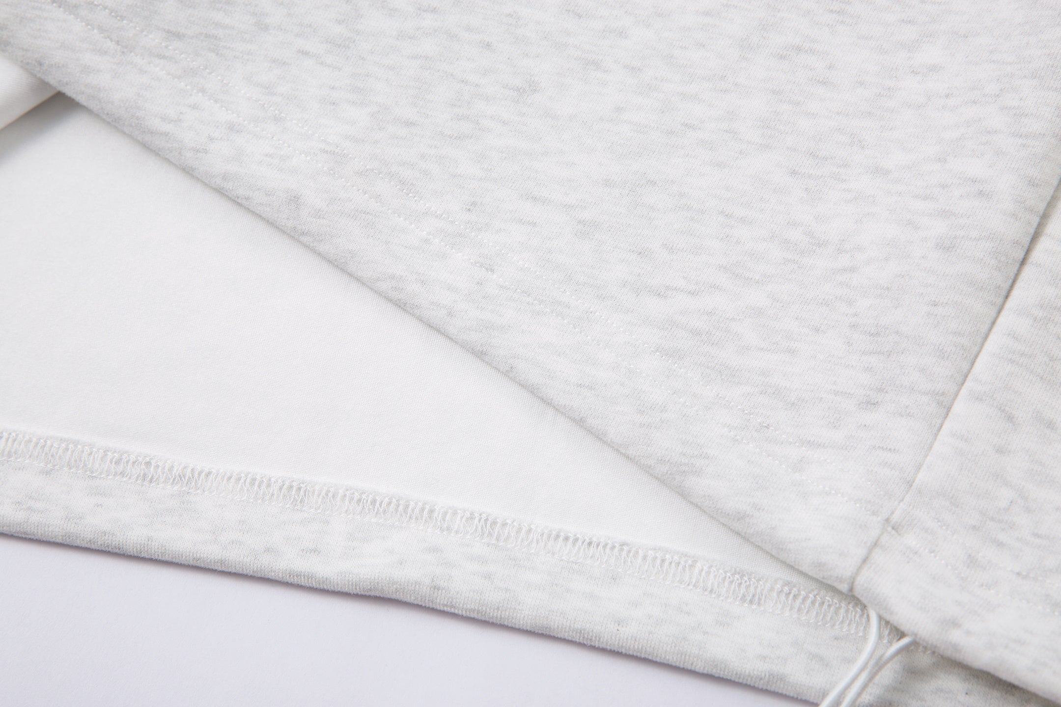 Omirad Color-Block Scarf Hooded Zip Jacket