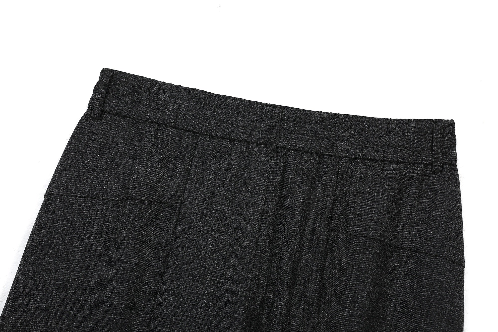 Omirad “Minimal Pleated Wide-Leg Pants”