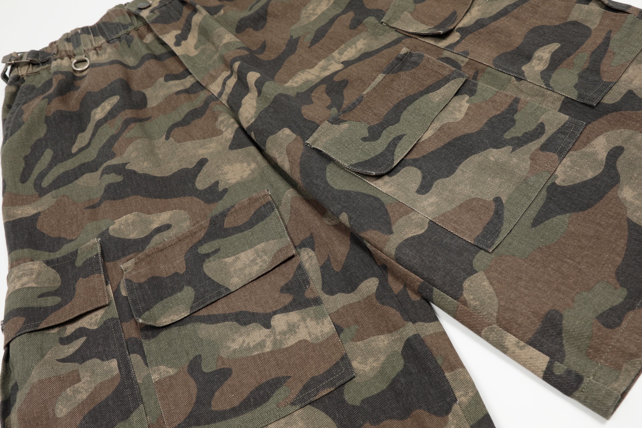Omirad Elastic Camo Utility Shorts