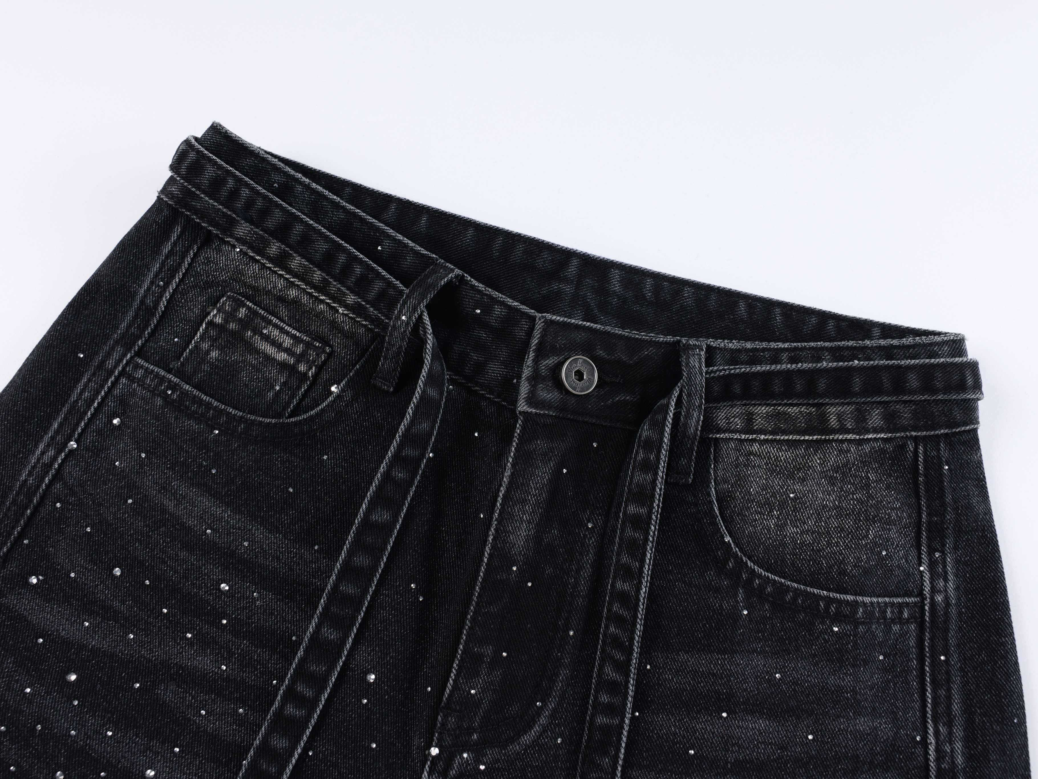 Omirad “Starlight Dust Denim Pants”