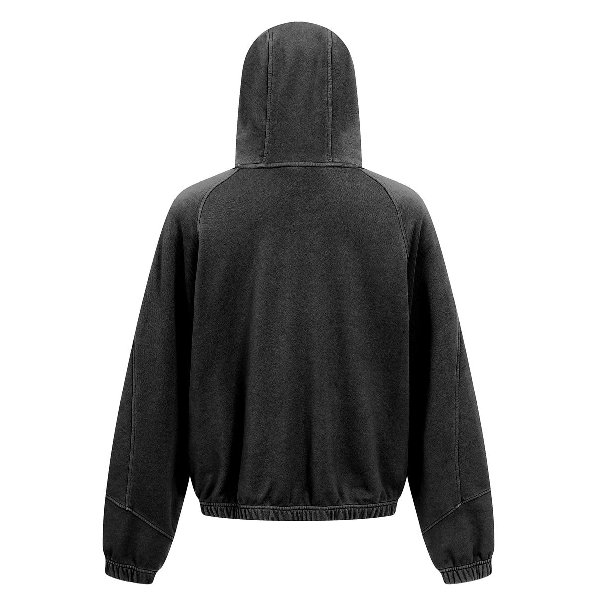 Omirad Curved-Seam Full-Zip Hoodie