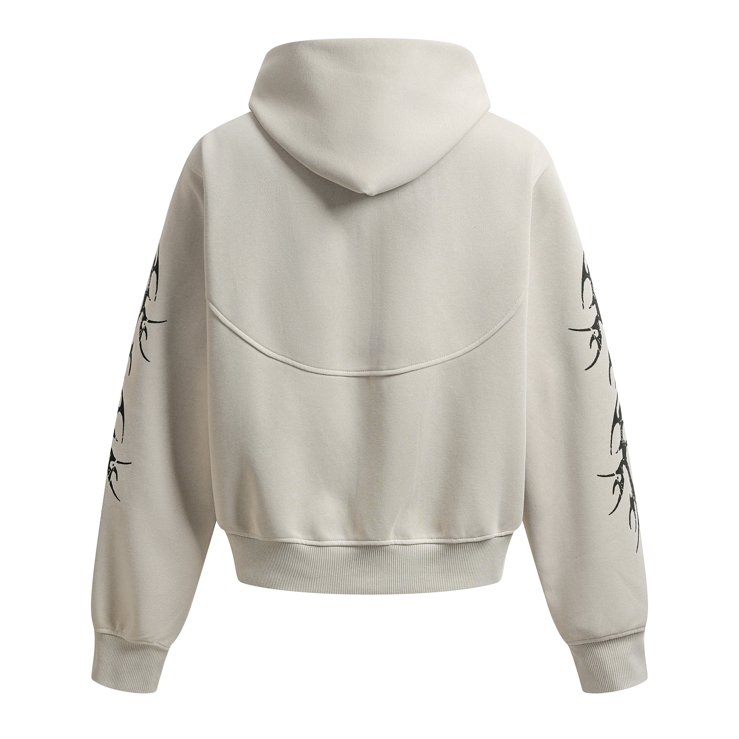 Omirad Tribal Curve Zip Hoodie