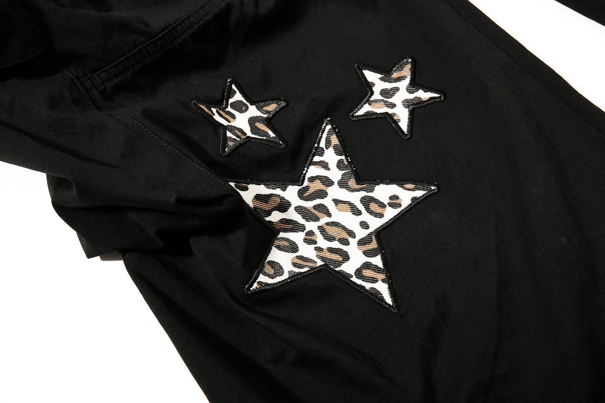 Omirad Leopard Star Multi-Pocket Cargo Pants