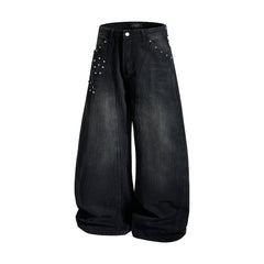 Omirad “Studded Panel Denim Jeans”