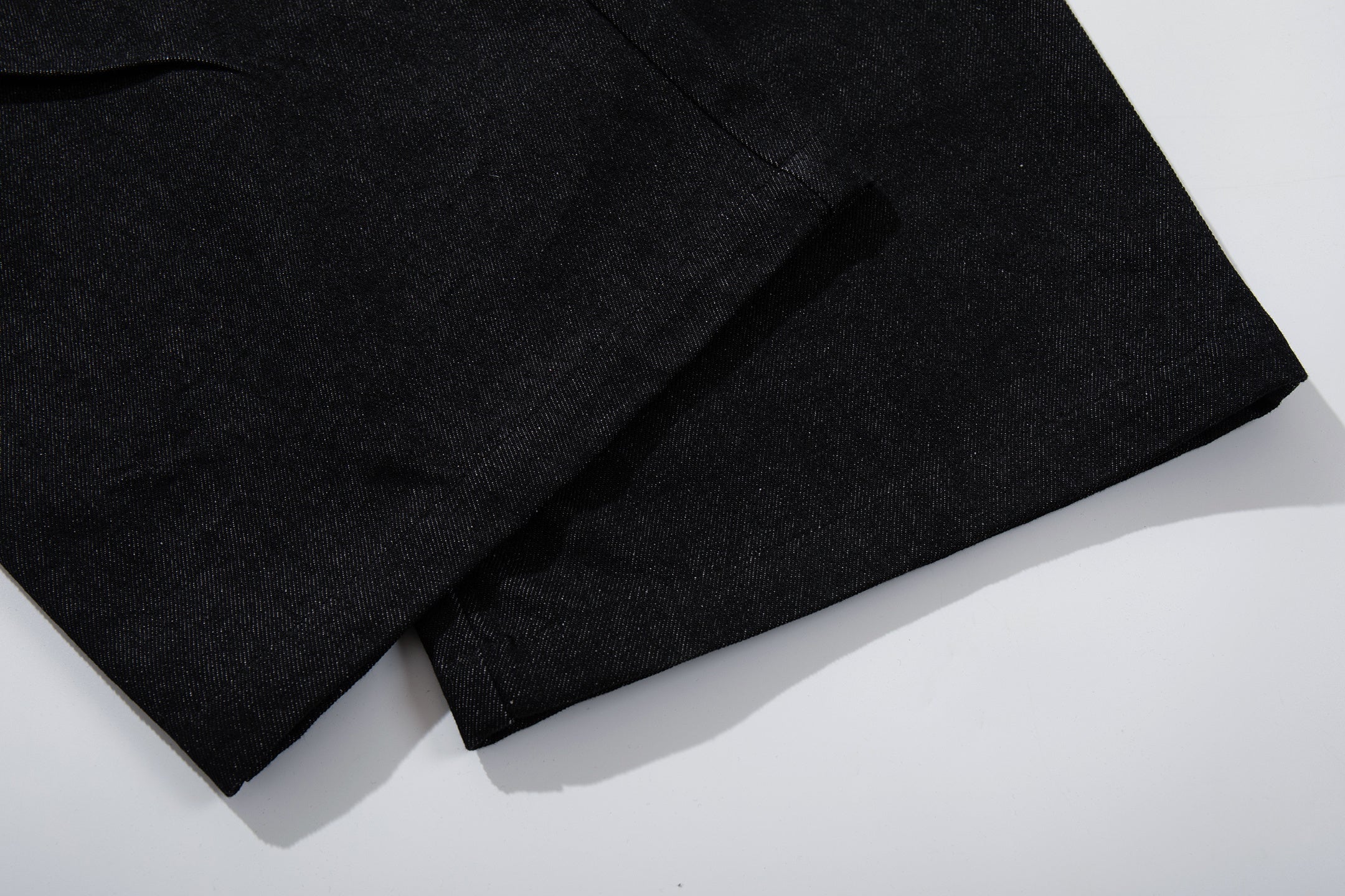 Omirad Panel-Detail Wide Leg Denim Pants
