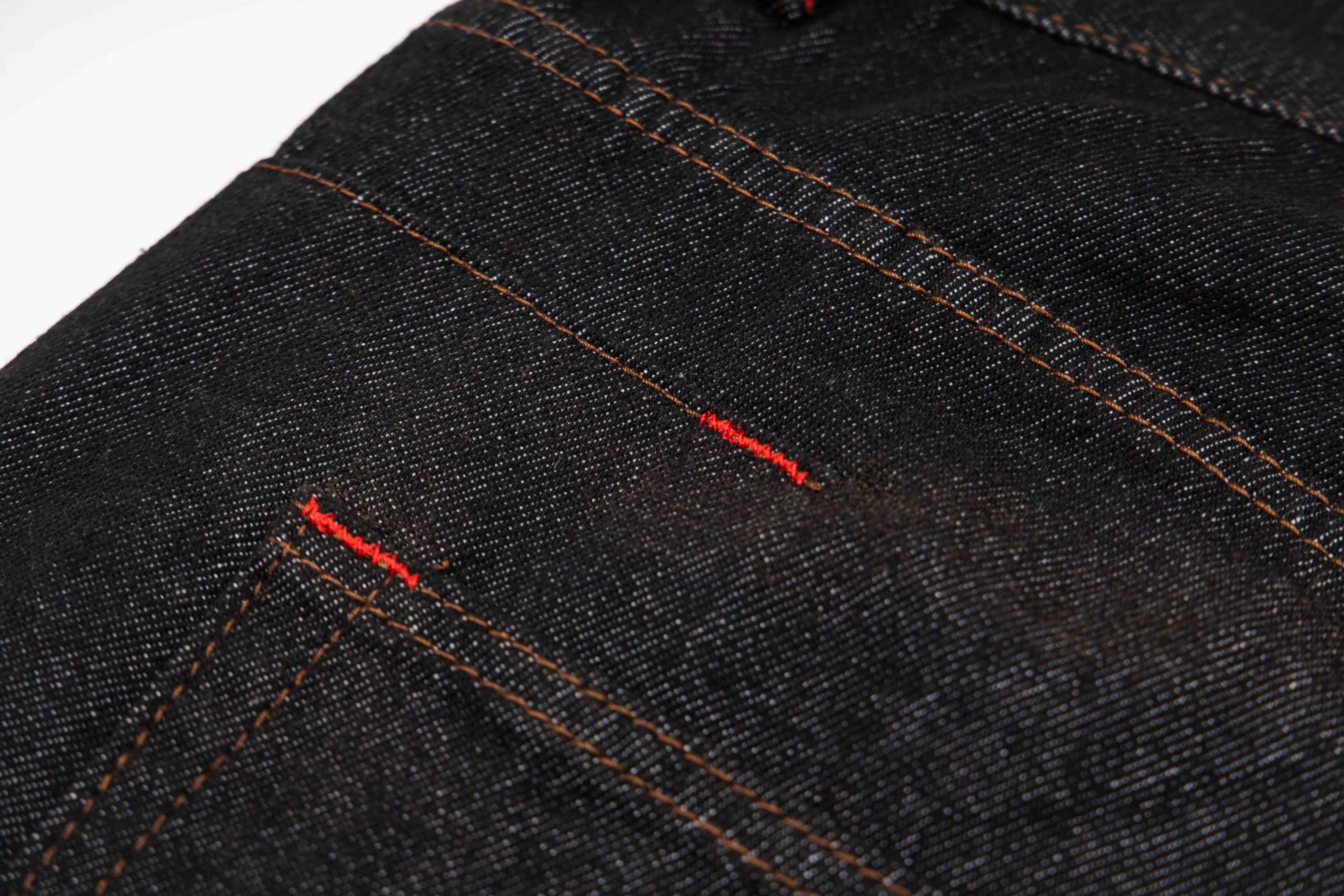 Omirad Hook Closure Wide-Leg Denim Pants
