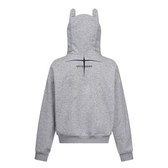 Omirad Devil-Ear Zip Hoodie