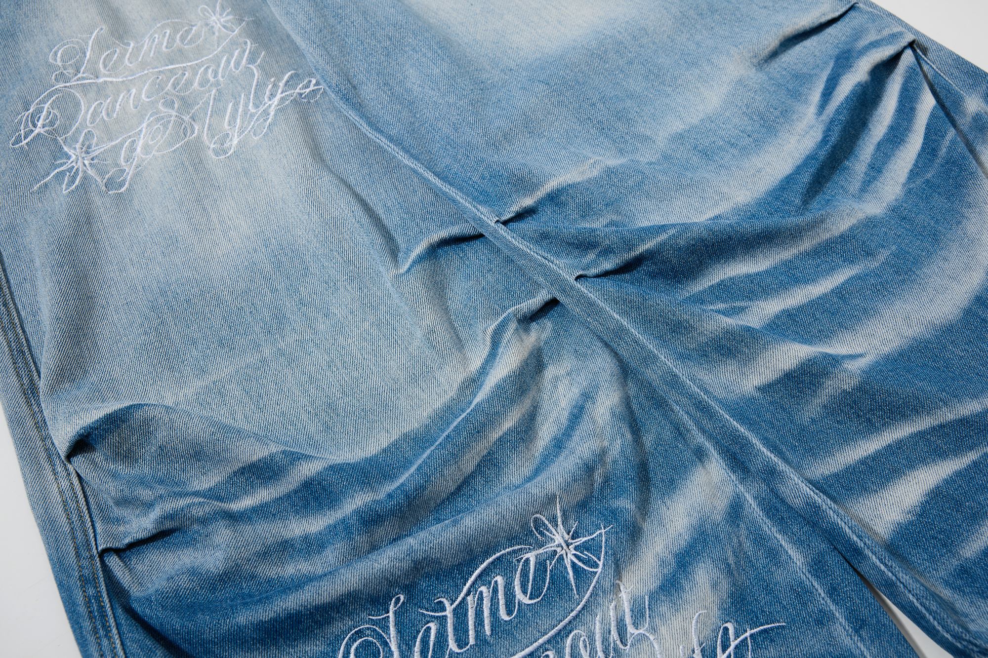 Omirad Vintage Wash Super Baggy Jeans