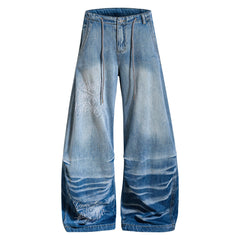 Omirad Vintage Wash Super Baggy Jeans
