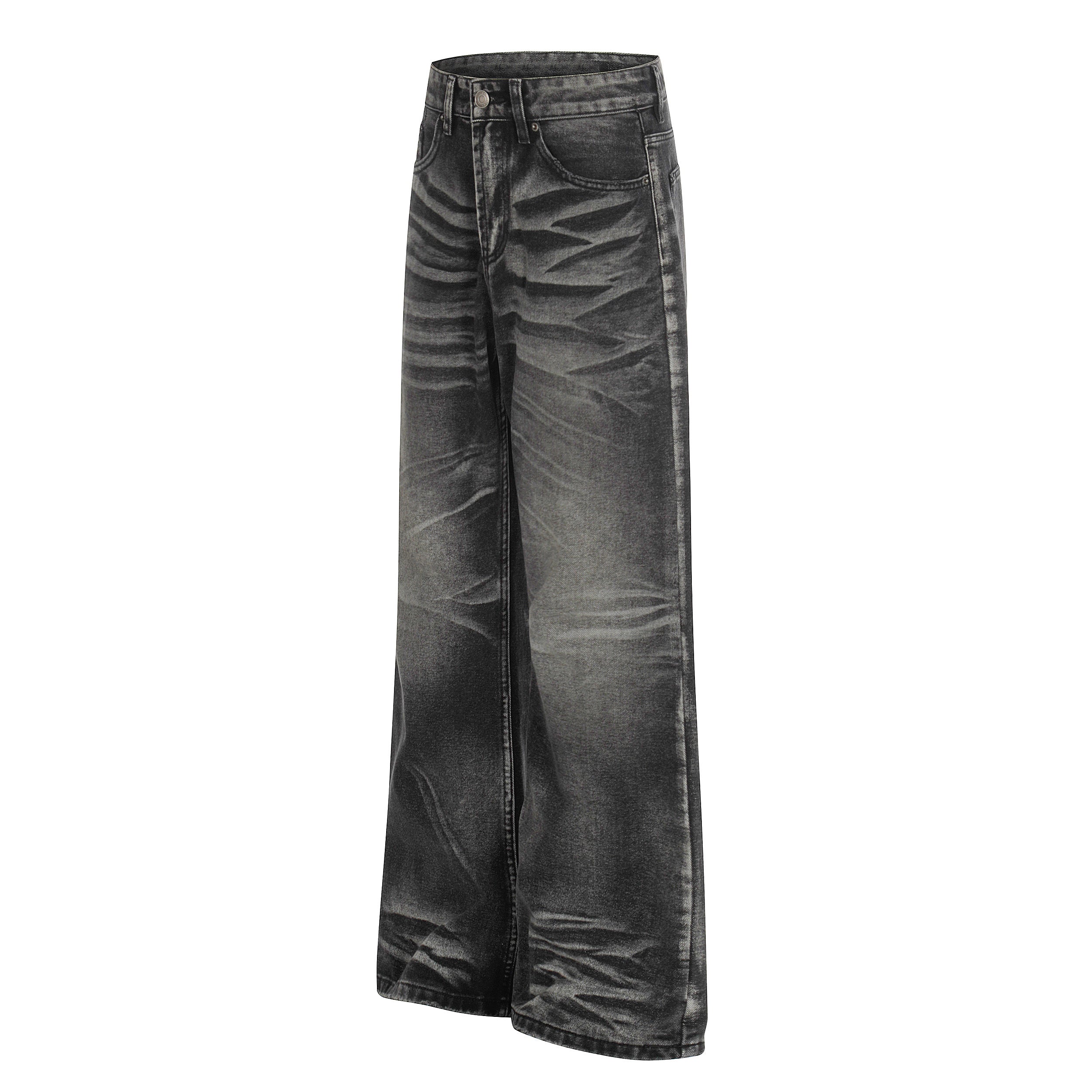 Omirad Washed Athletic Blend Denim Pants