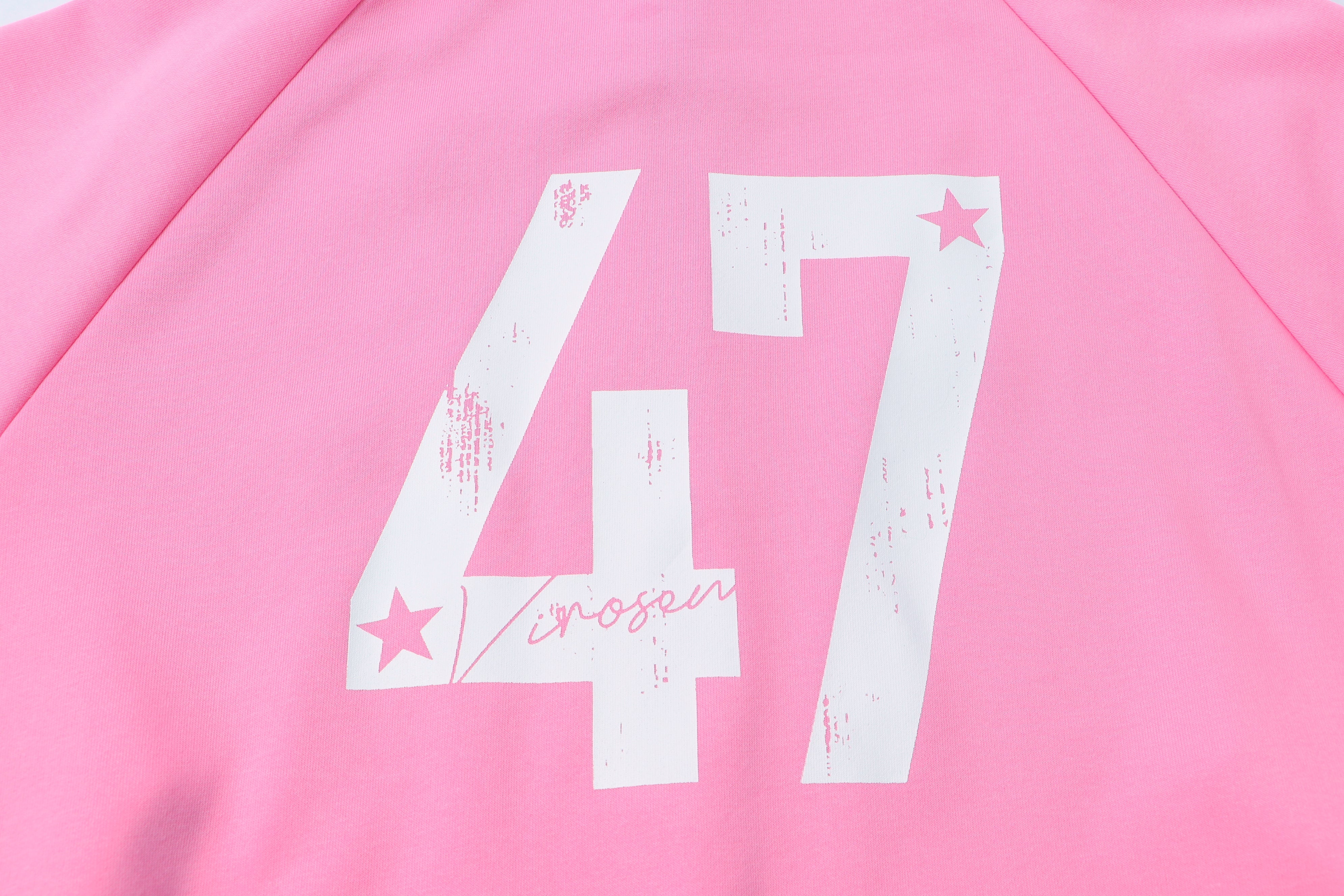 Omirad Pastel Unicorn Varsity Zip Hoodie