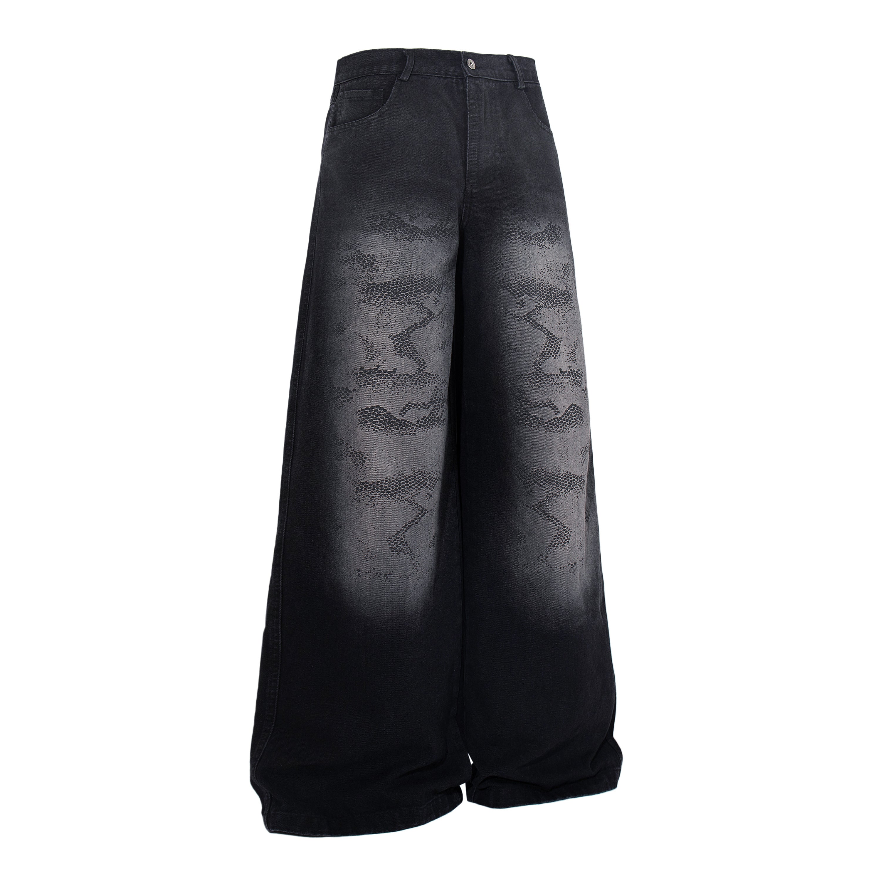 Omirad Shadow Camo Wide-Leg Pants