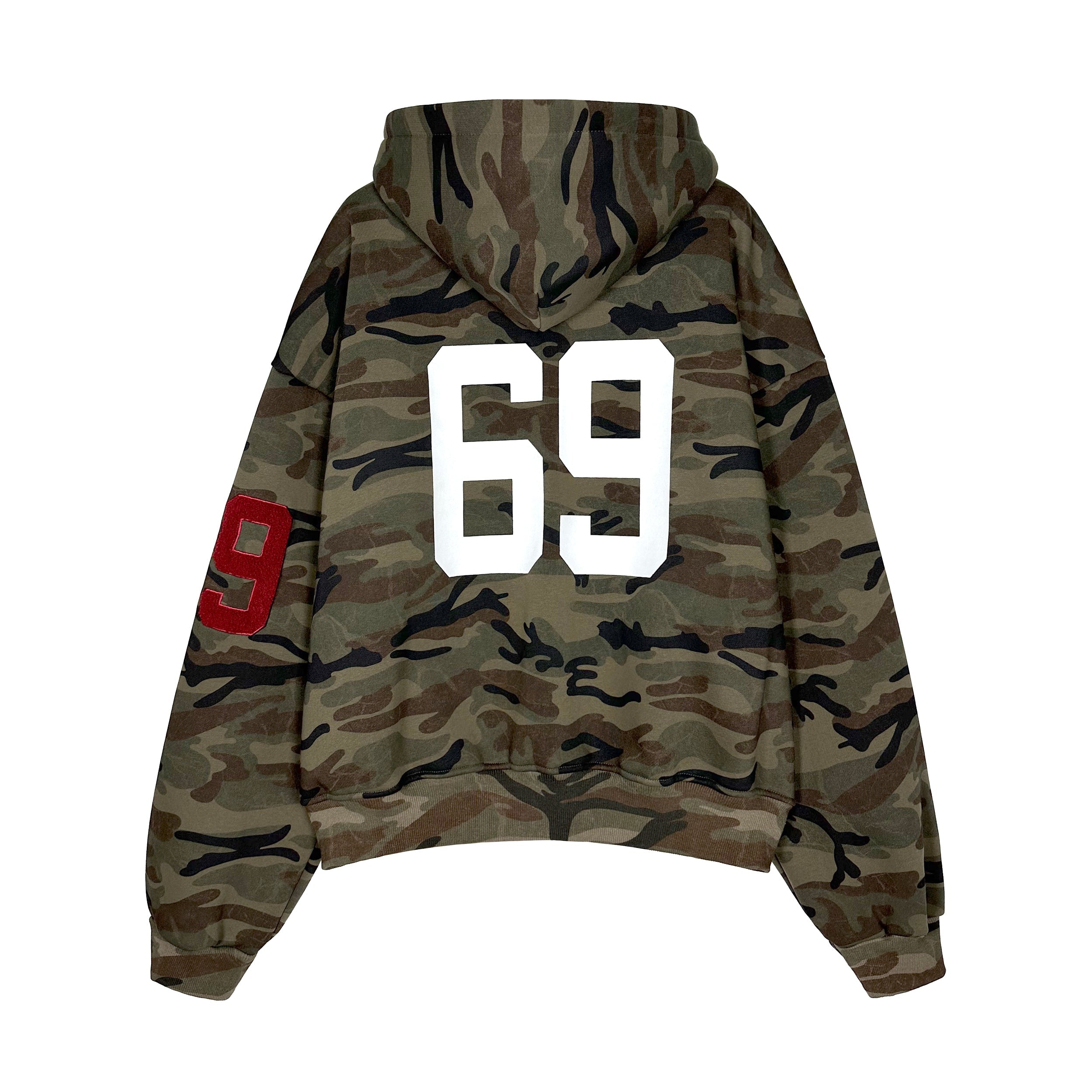 Omirad Camo Varsity Zip Hoodie