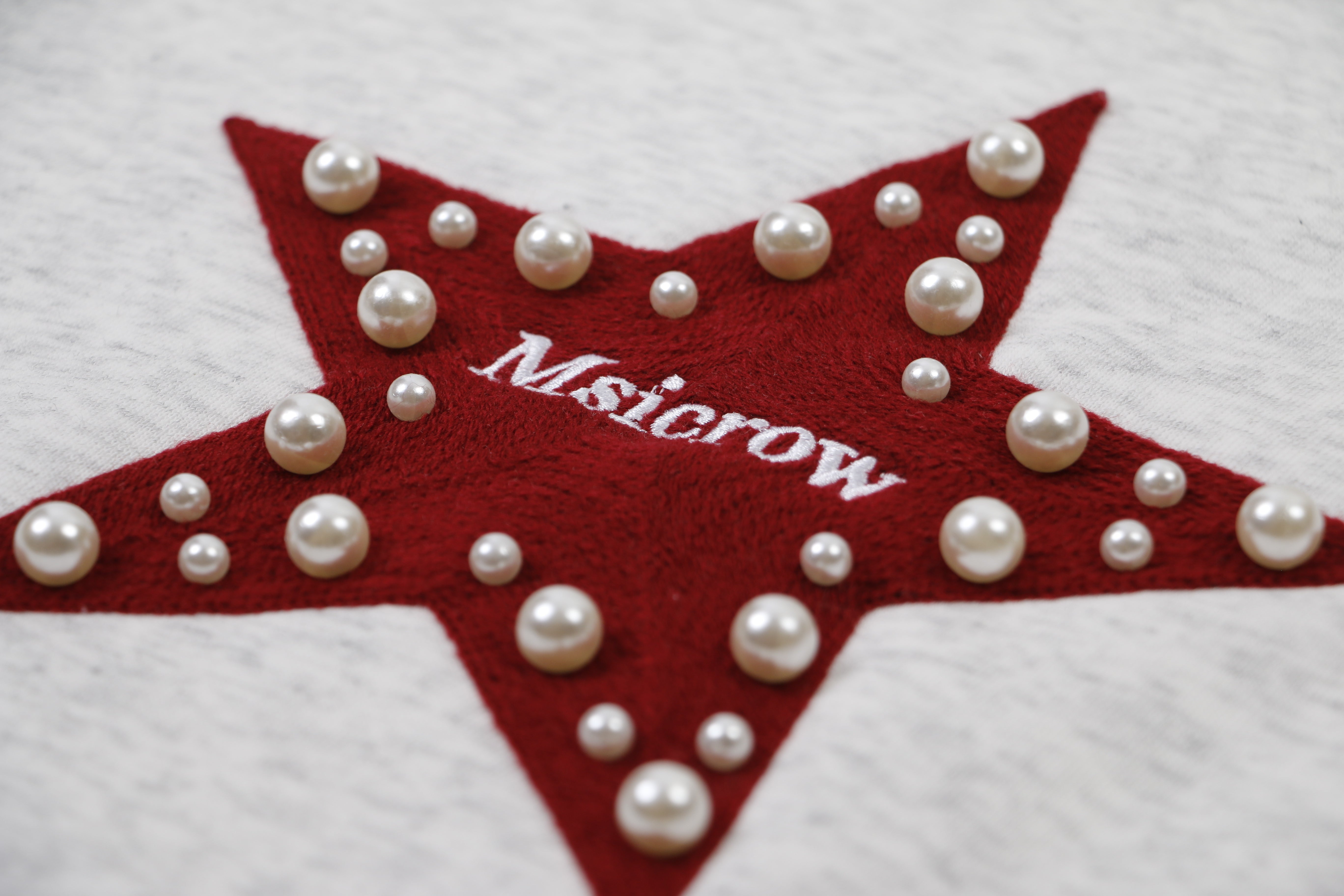 Omirad Star & Number Appliqué Hoodie