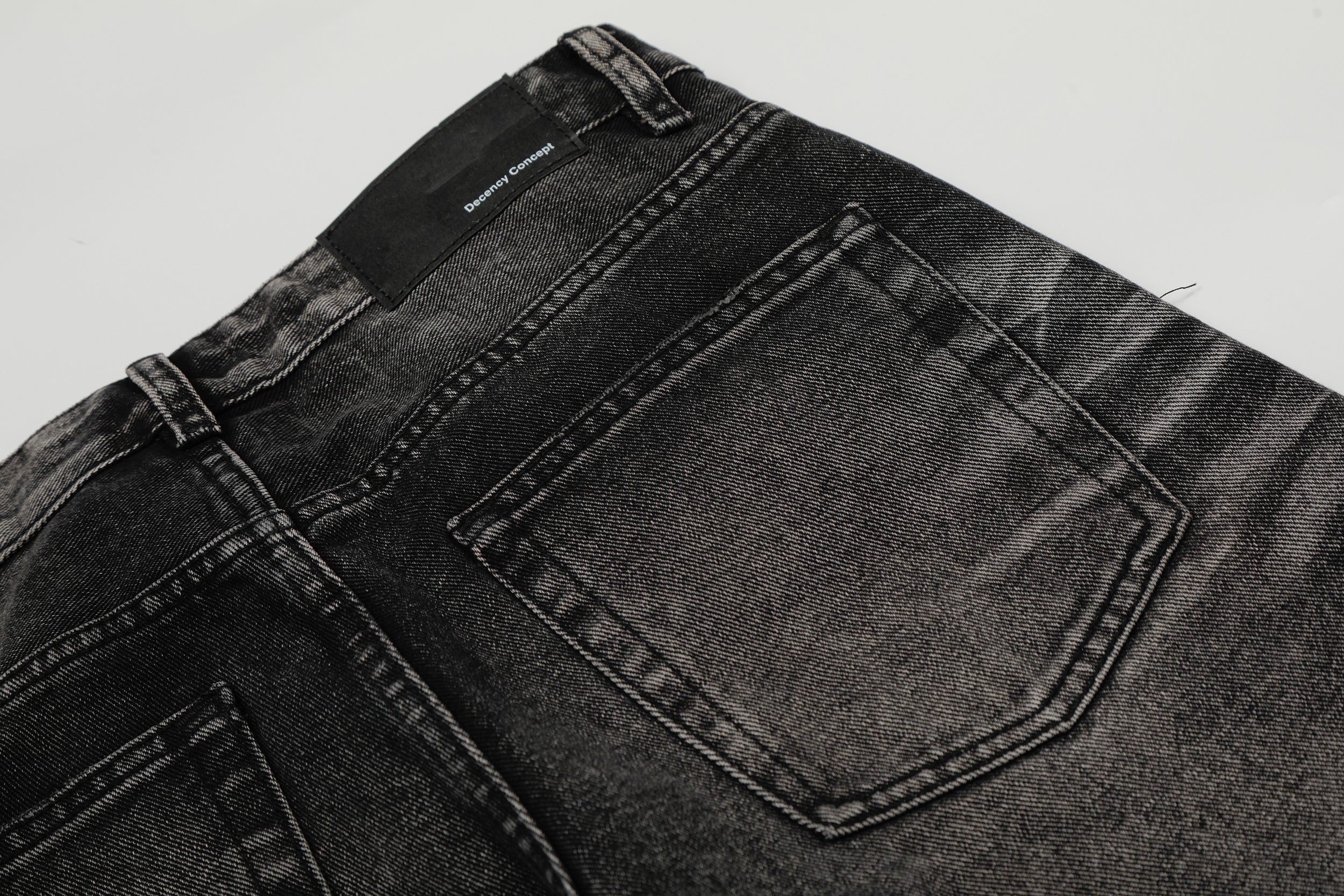 Omirad Washed Athletic Blend Denim Pants