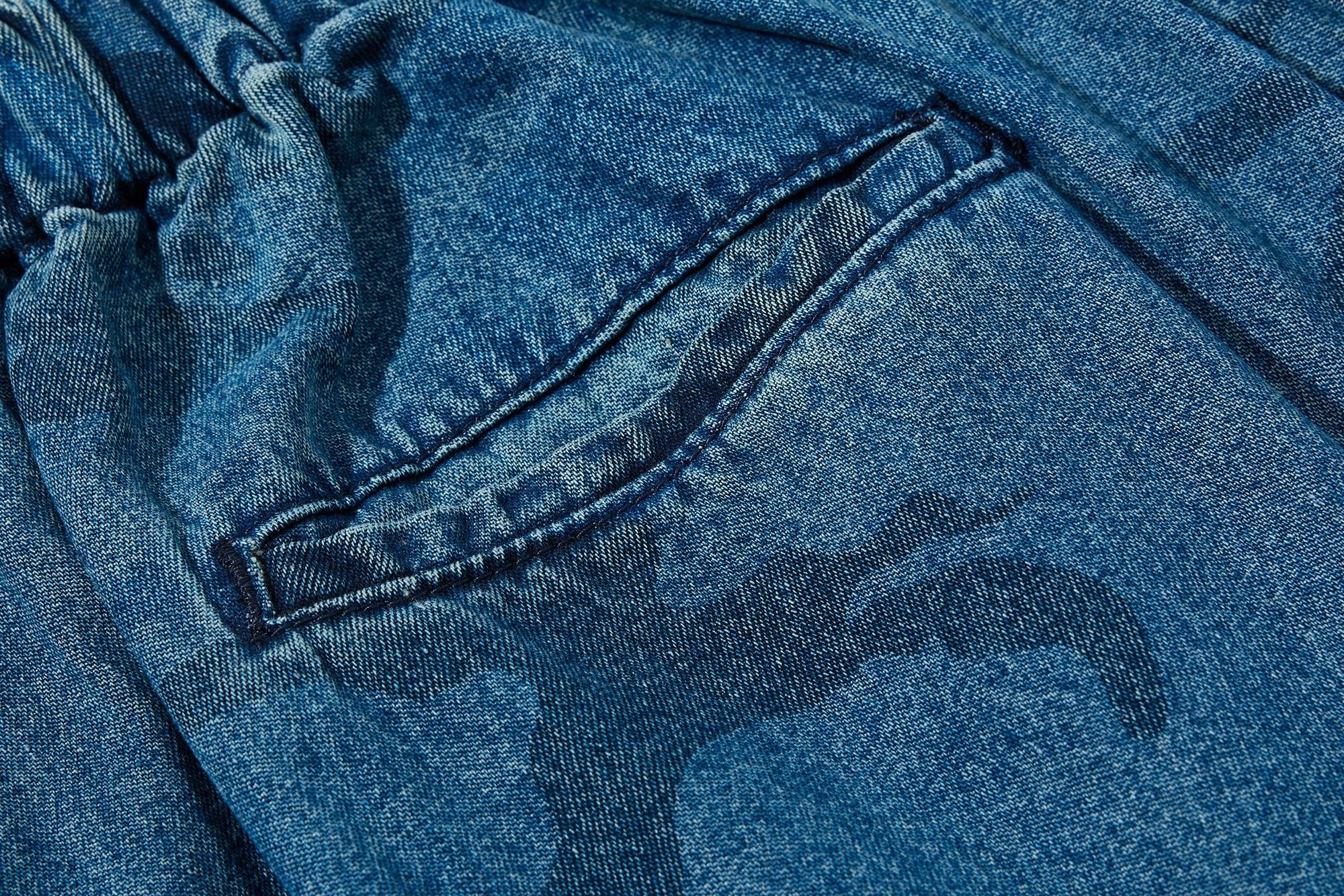 Omirad Washed Camo Baggy Jeans