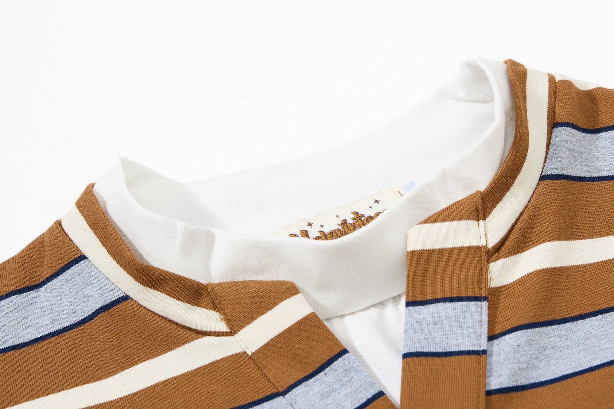 Omirad Vintage Striped Varsity Tee