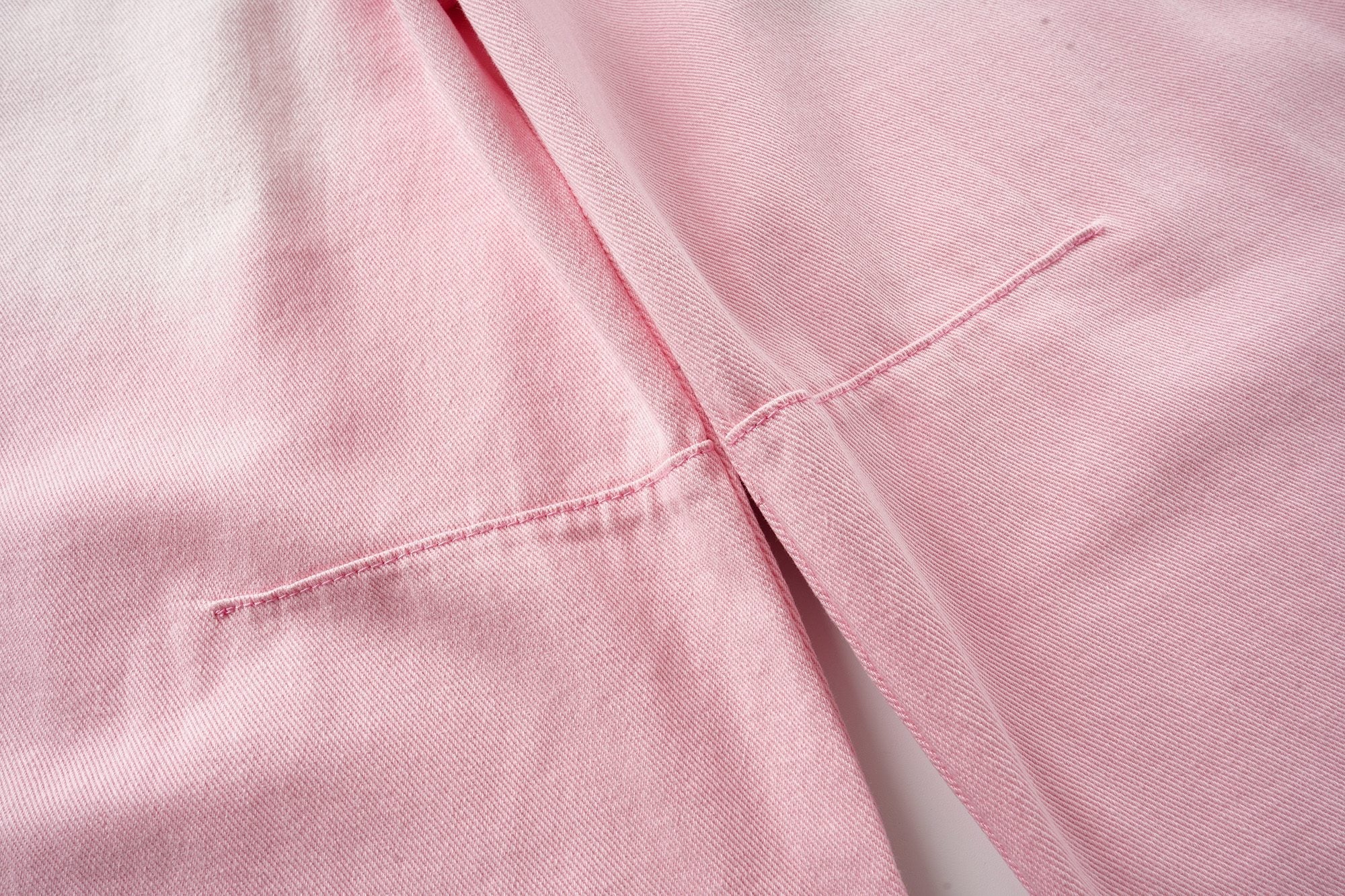 Omirad Pink Washed Wide-Leg Jeans