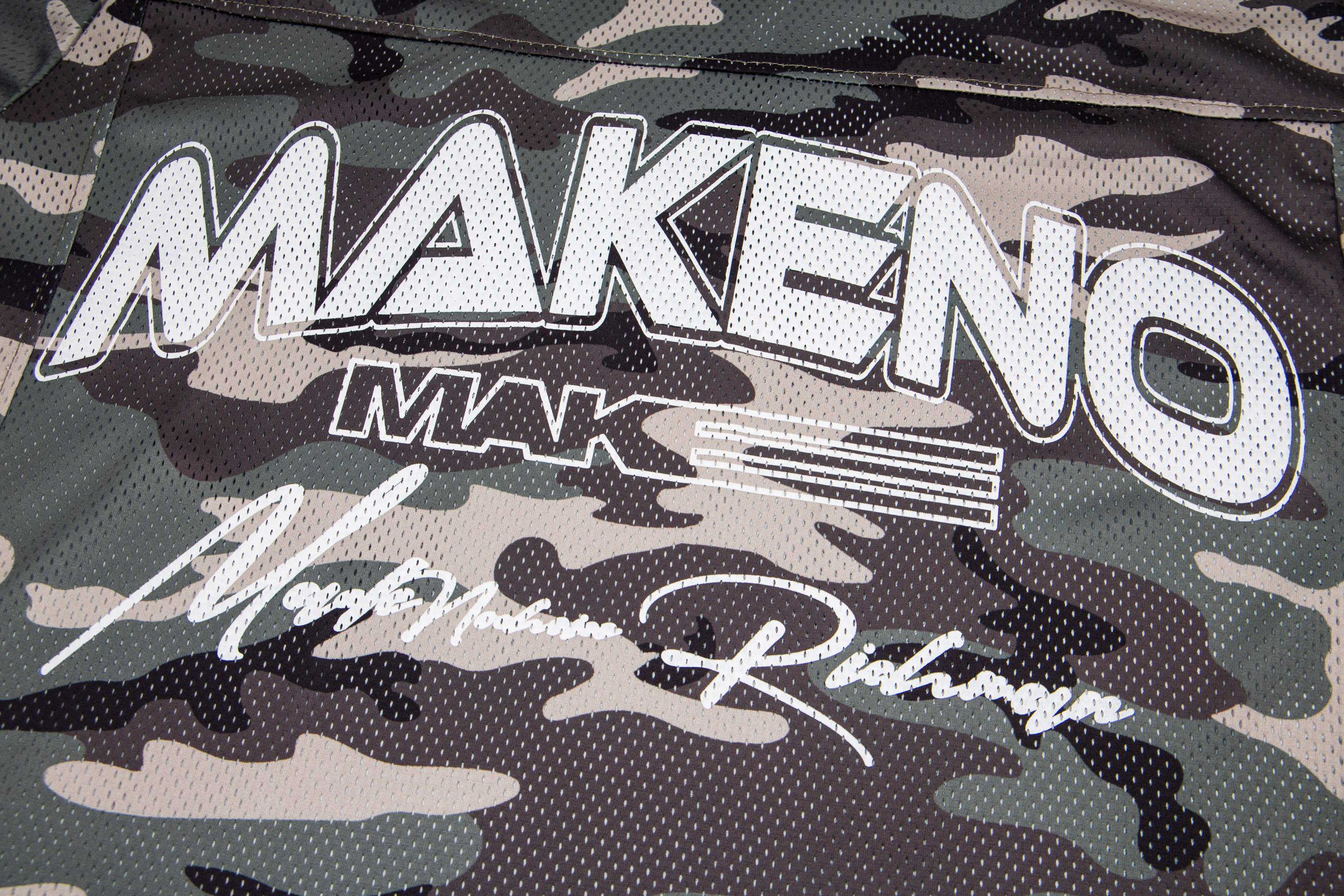 Omirad Camo Mesh Football Tee