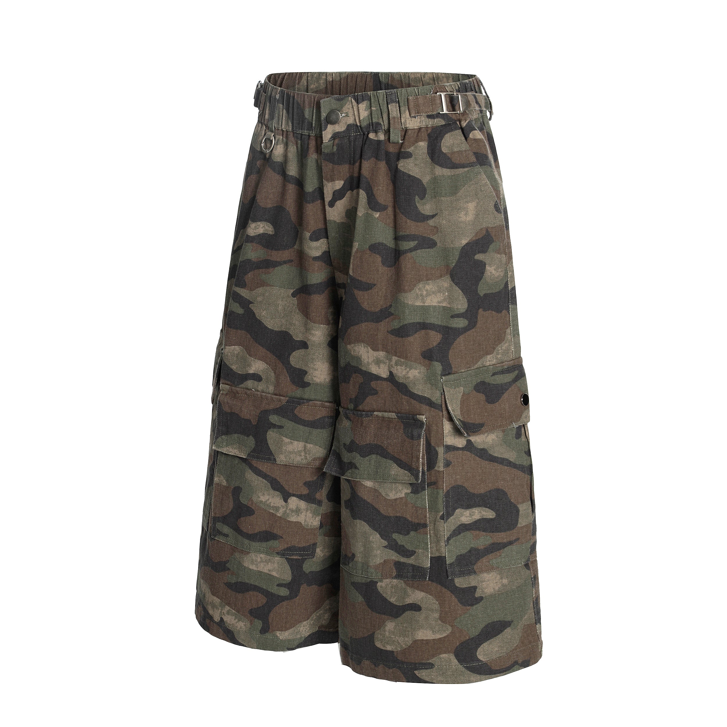 Omirad Elastic Camo Utility Shorts