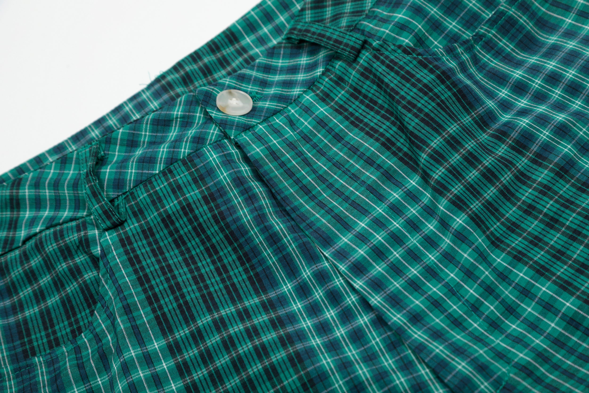 Omirad Checkered Wide-Leg Shorts
