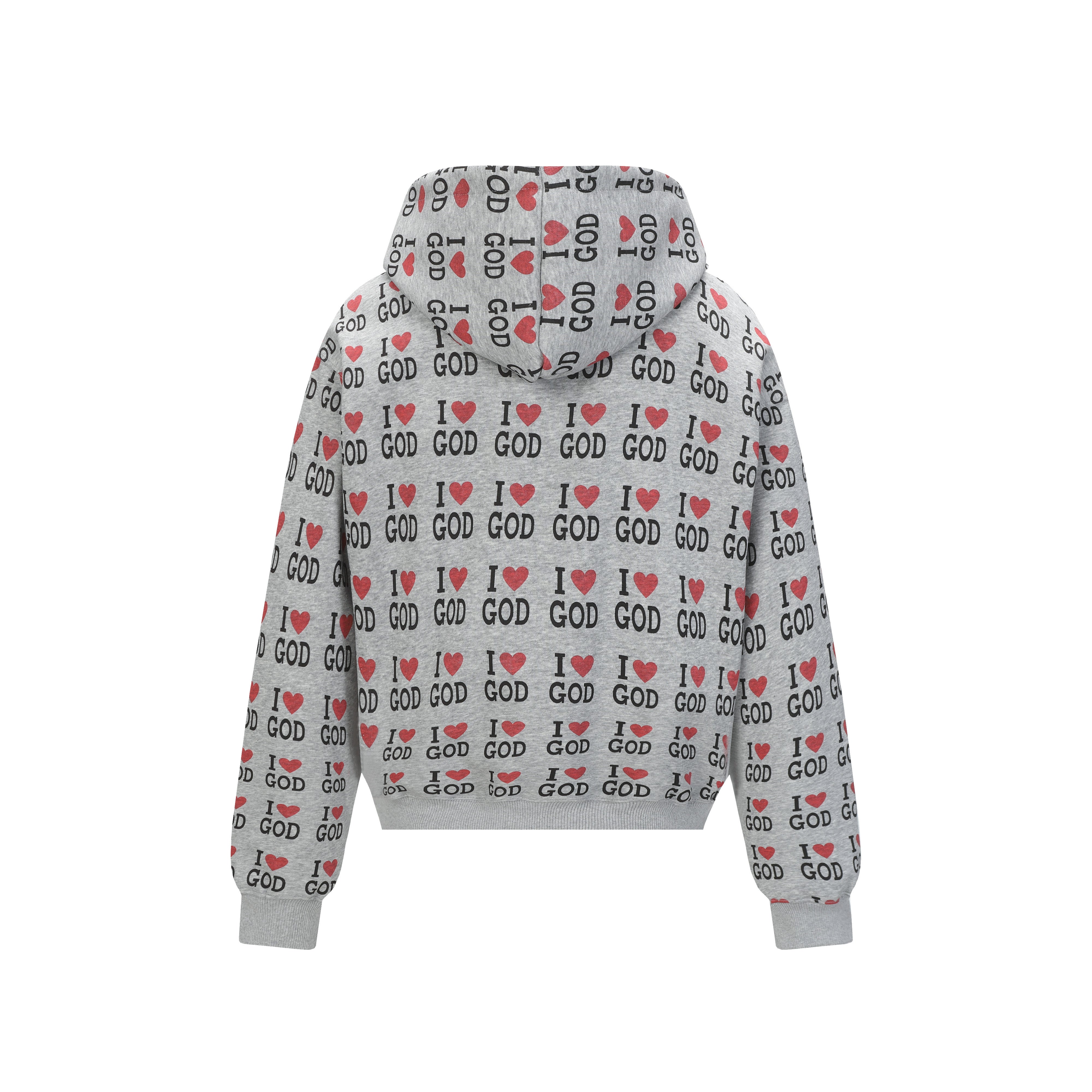 Omirad I Love God Zip Hoodie