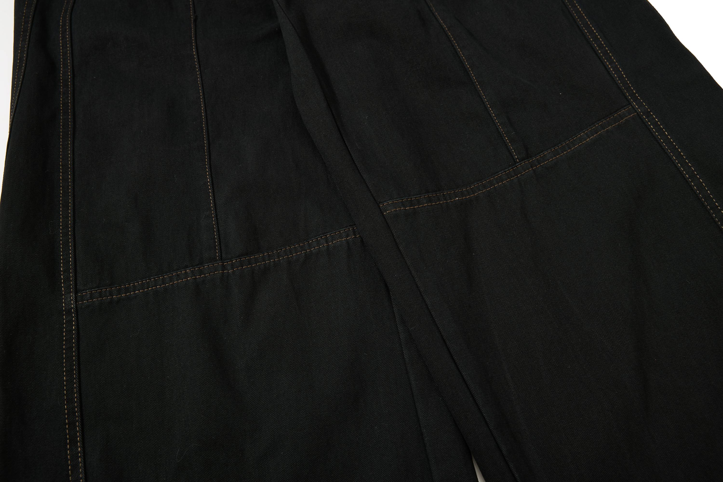 Omirad Military Rope Wide-Leg Pants