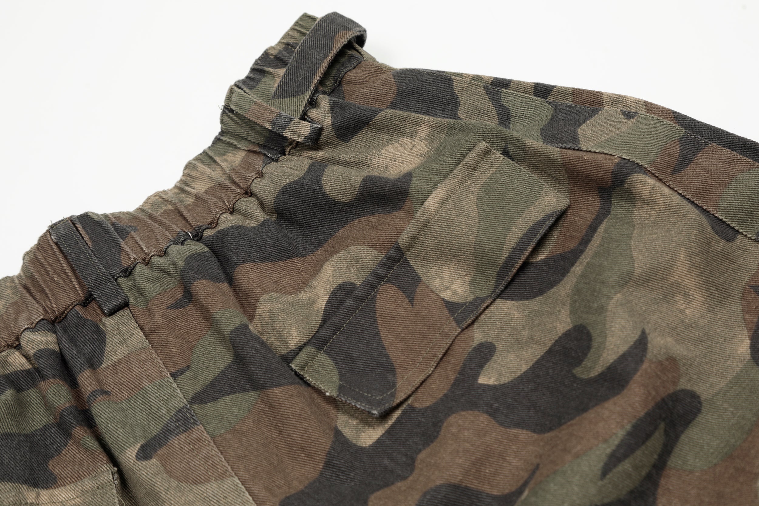 Omirad Elastic Camo Utility Shorts