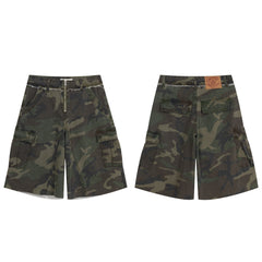 Omirad Camouflage Cargo Shorts