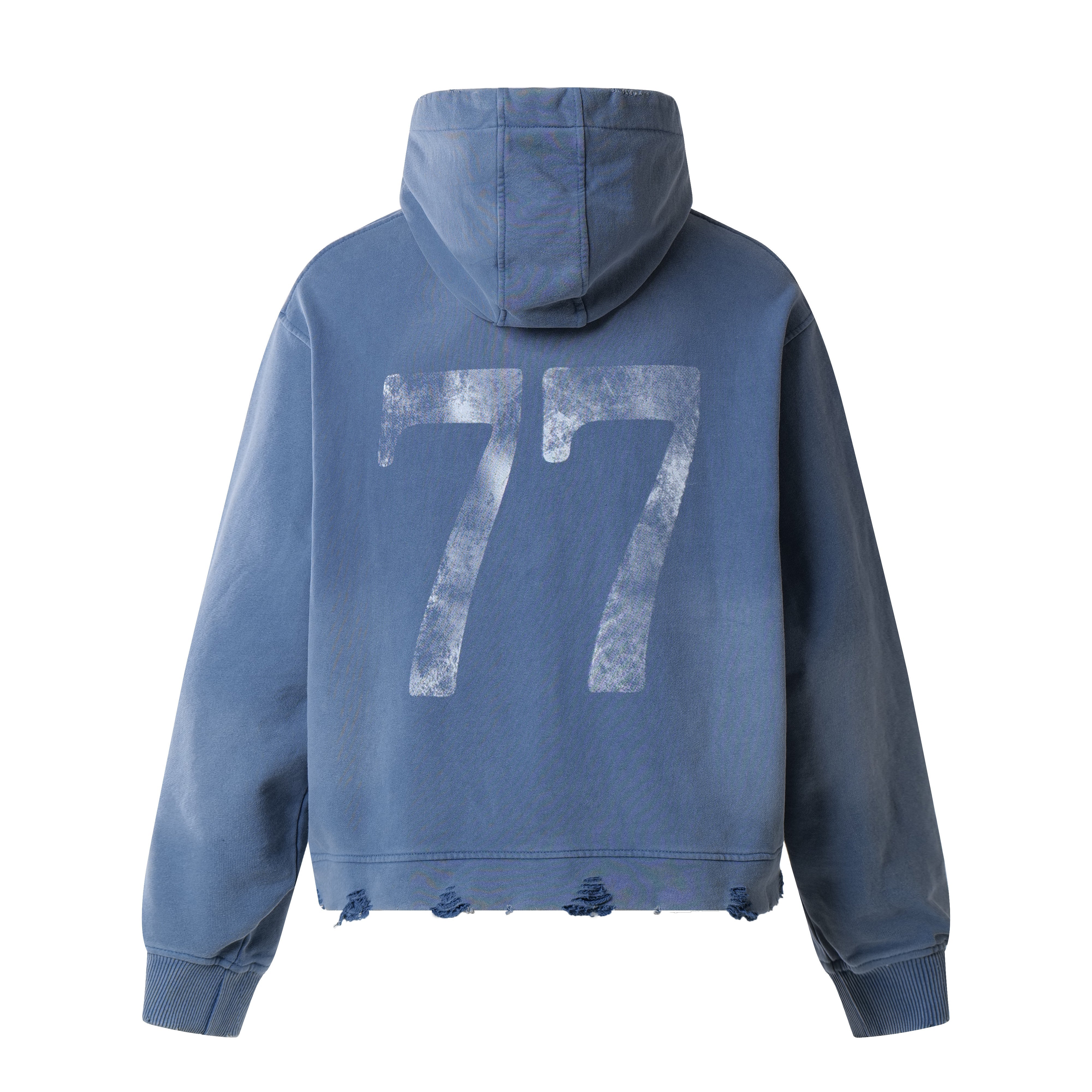 Omirad Vintage Distressed Graphic Hoodie
