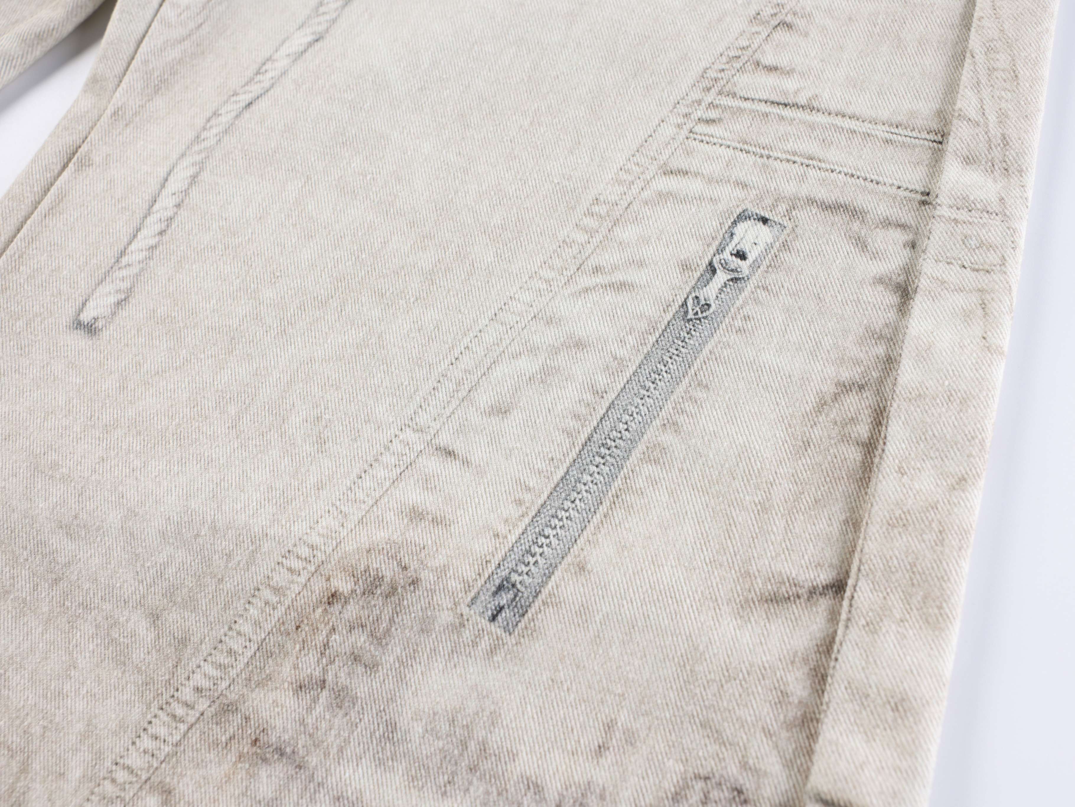 Omirad “Layered Belt Utility Balloon Jeans”