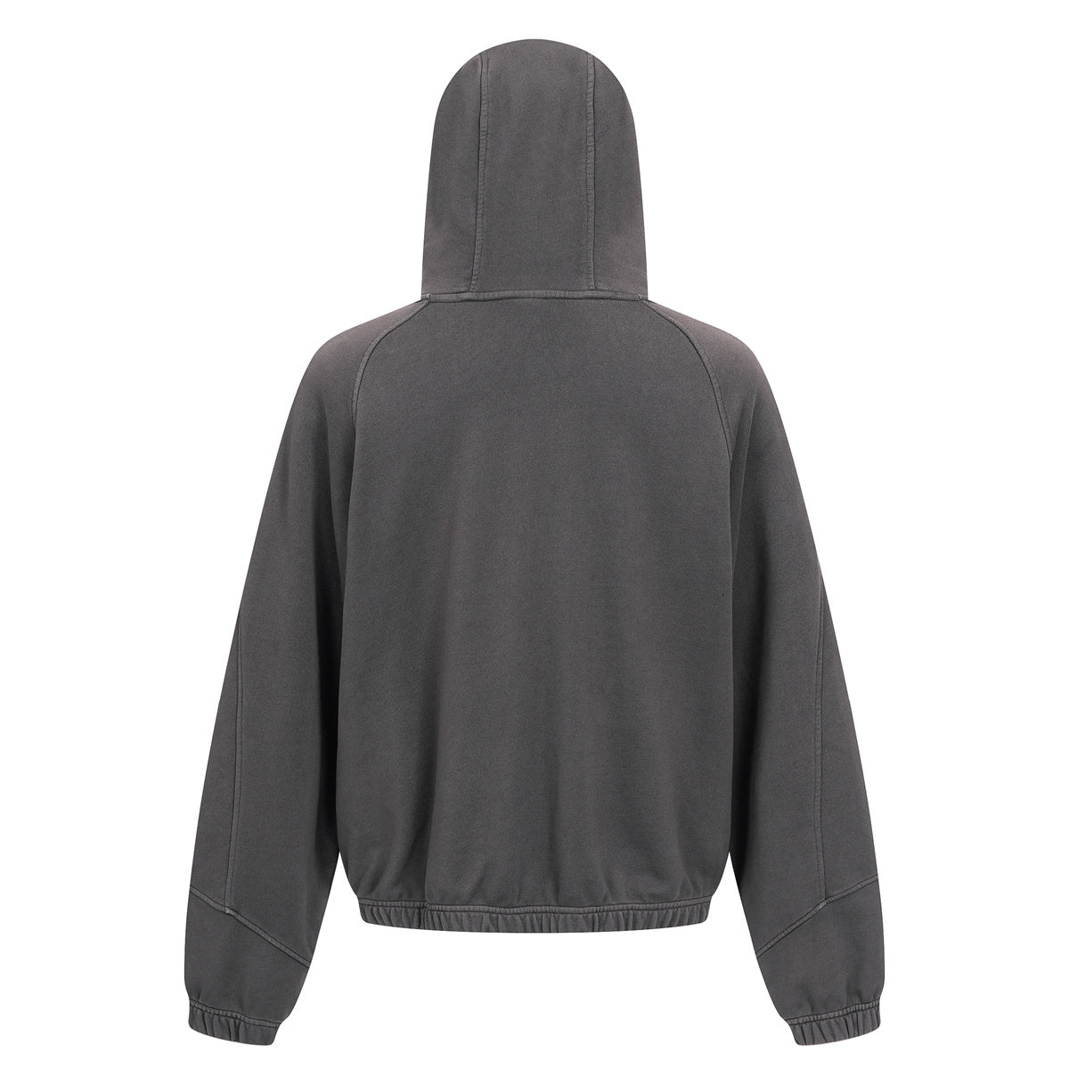 Omirad Curved-Seam Full-Zip Hoodie