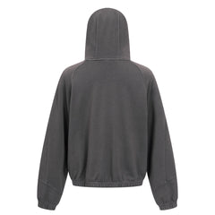 Omirad Curved-Seam Full-Zip Hoodie