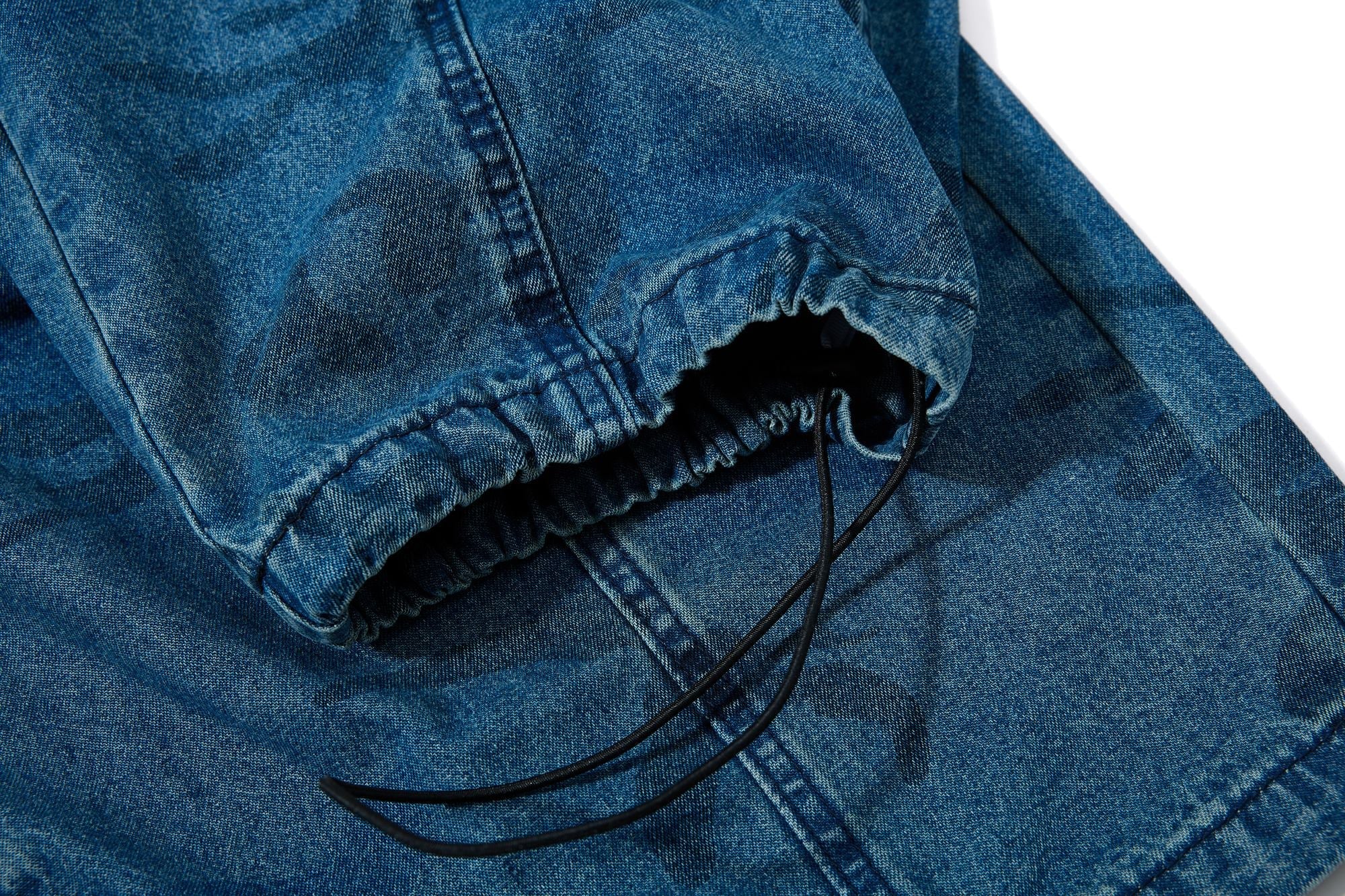 Omirad Washed Camo Baggy Jeans