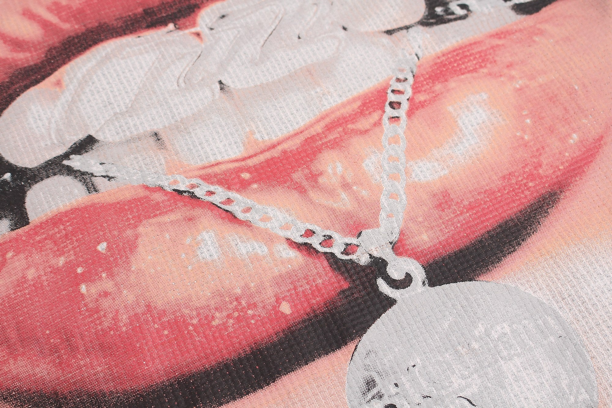 Omirad Rhinestone Lip Graphic Tee