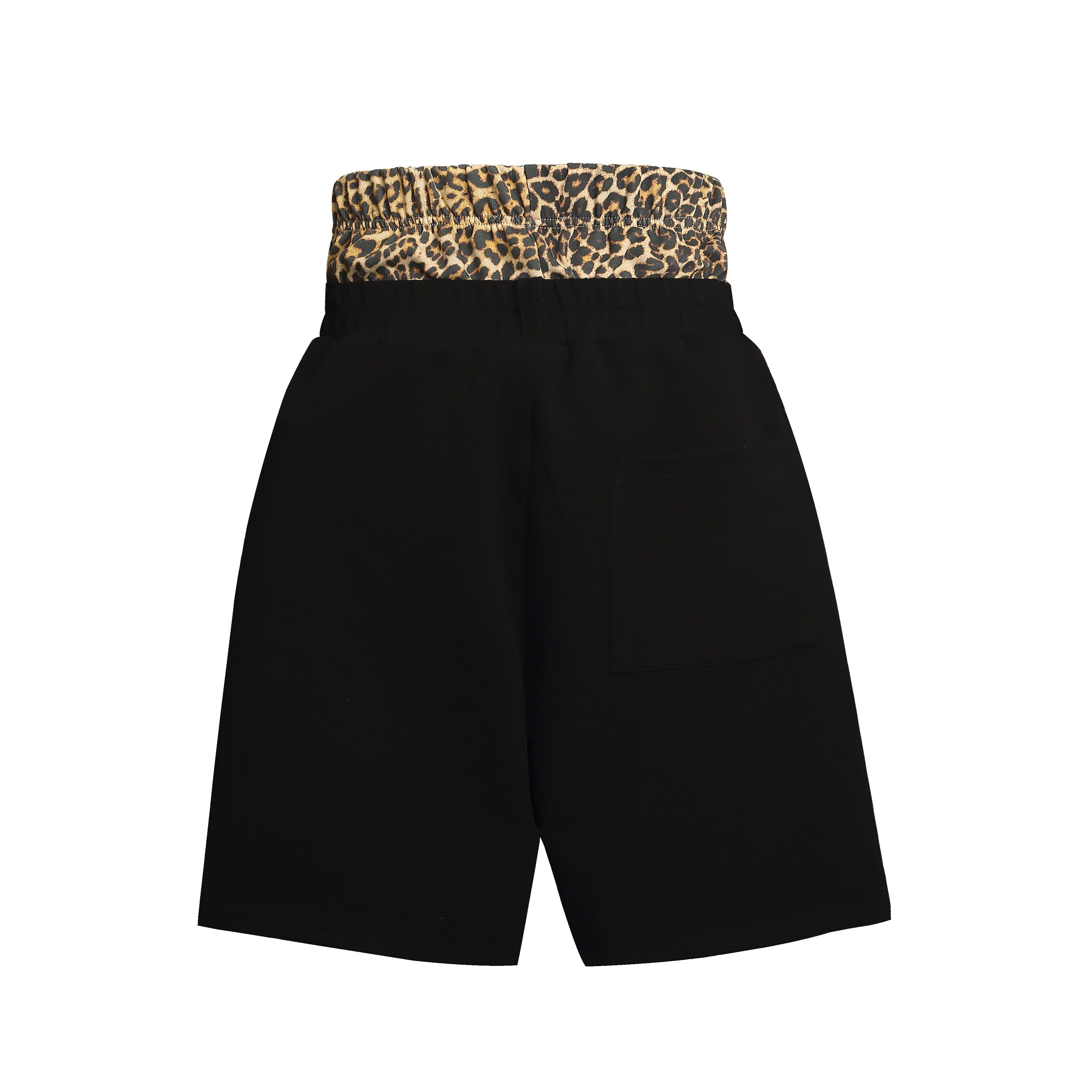 Omirad Leopard Waist Sport Shorts